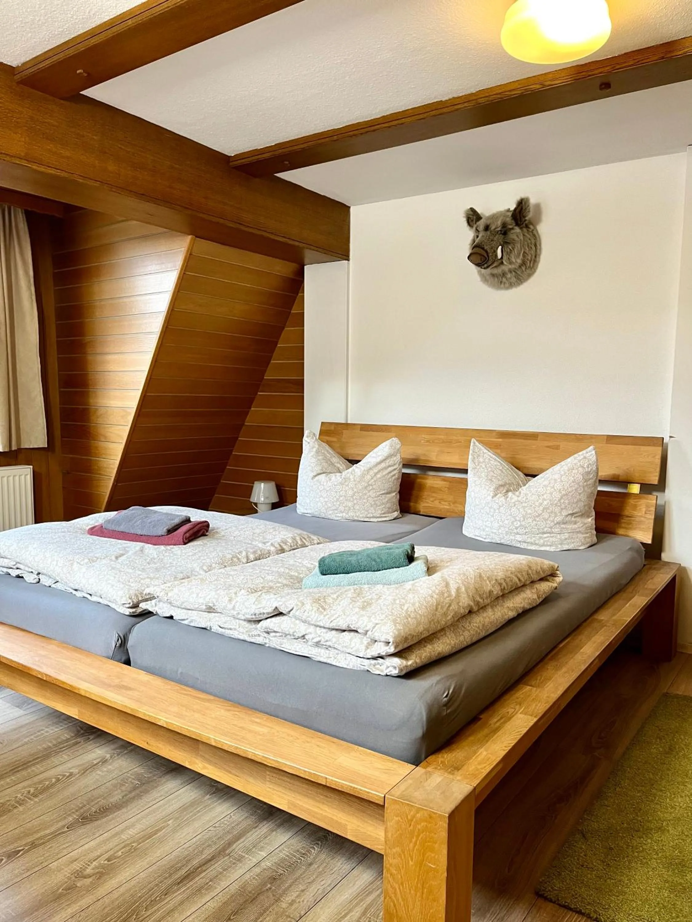 Bed in Gästehaus Keins wie meins