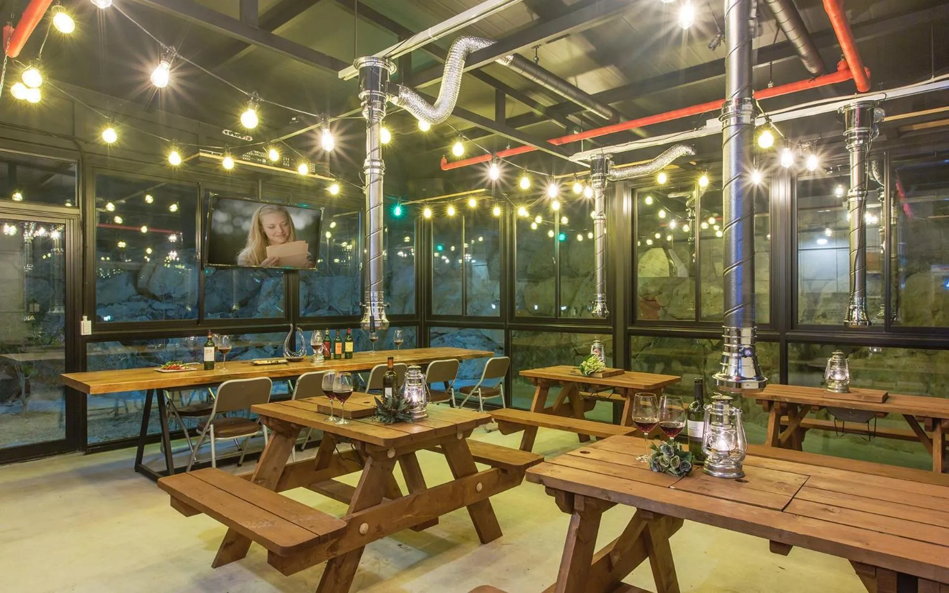 BBQ facilities in Onda D'oro Hostel