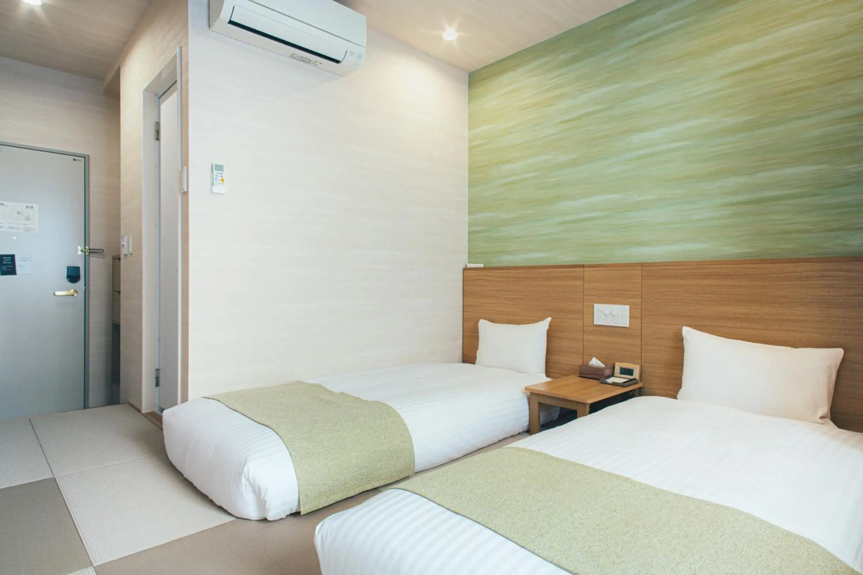 Bed in Kuretake Inn Okayama Bed in Kuretake Inn Okayama