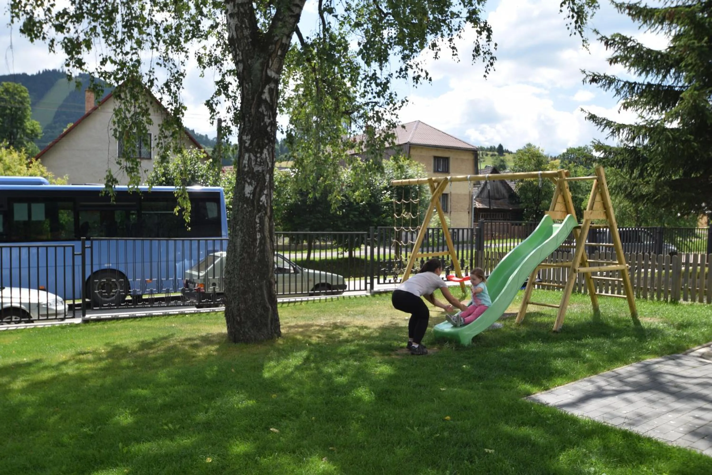 Natural landscape in Kaštieľ Čičmany
