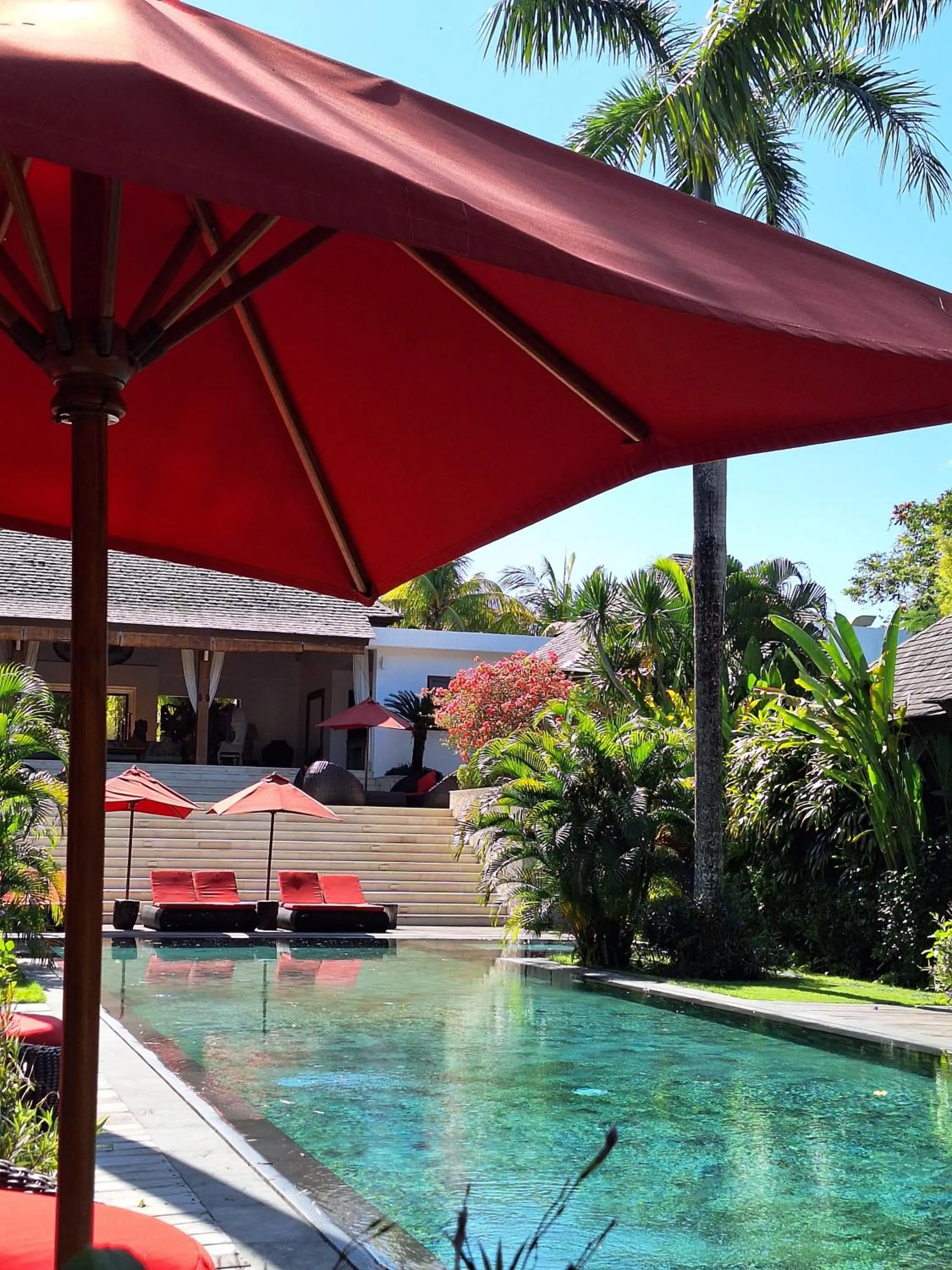 Pool view in Villa Naty Canggu - 6 Bedrooms Luxury Villa