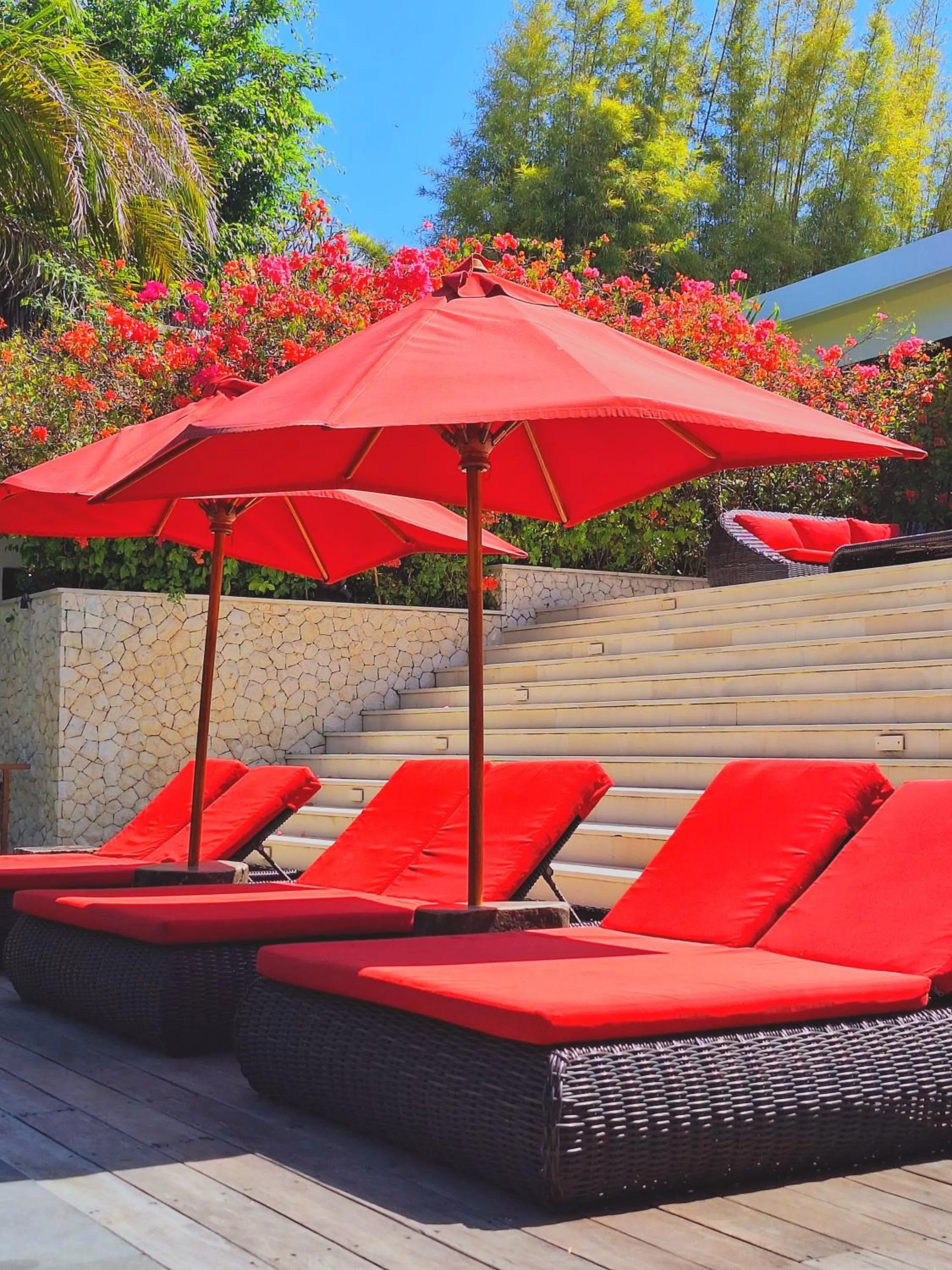 Balcony/Terrace in Villa Naty Canggu - 6 Bedrooms Luxury Villa