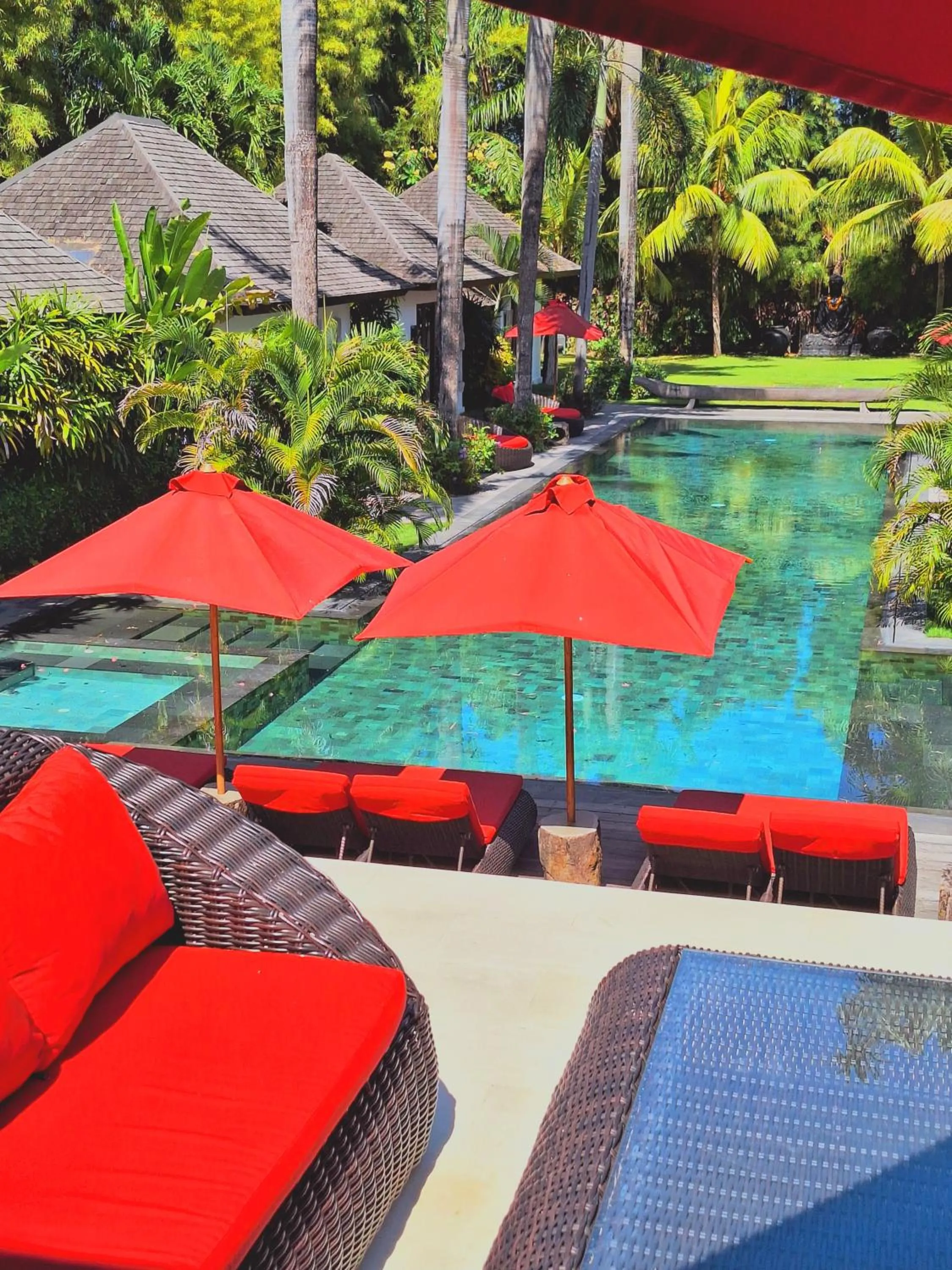 Pool view in Villa Naty Canggu - 6 Bedrooms Luxury Villa
