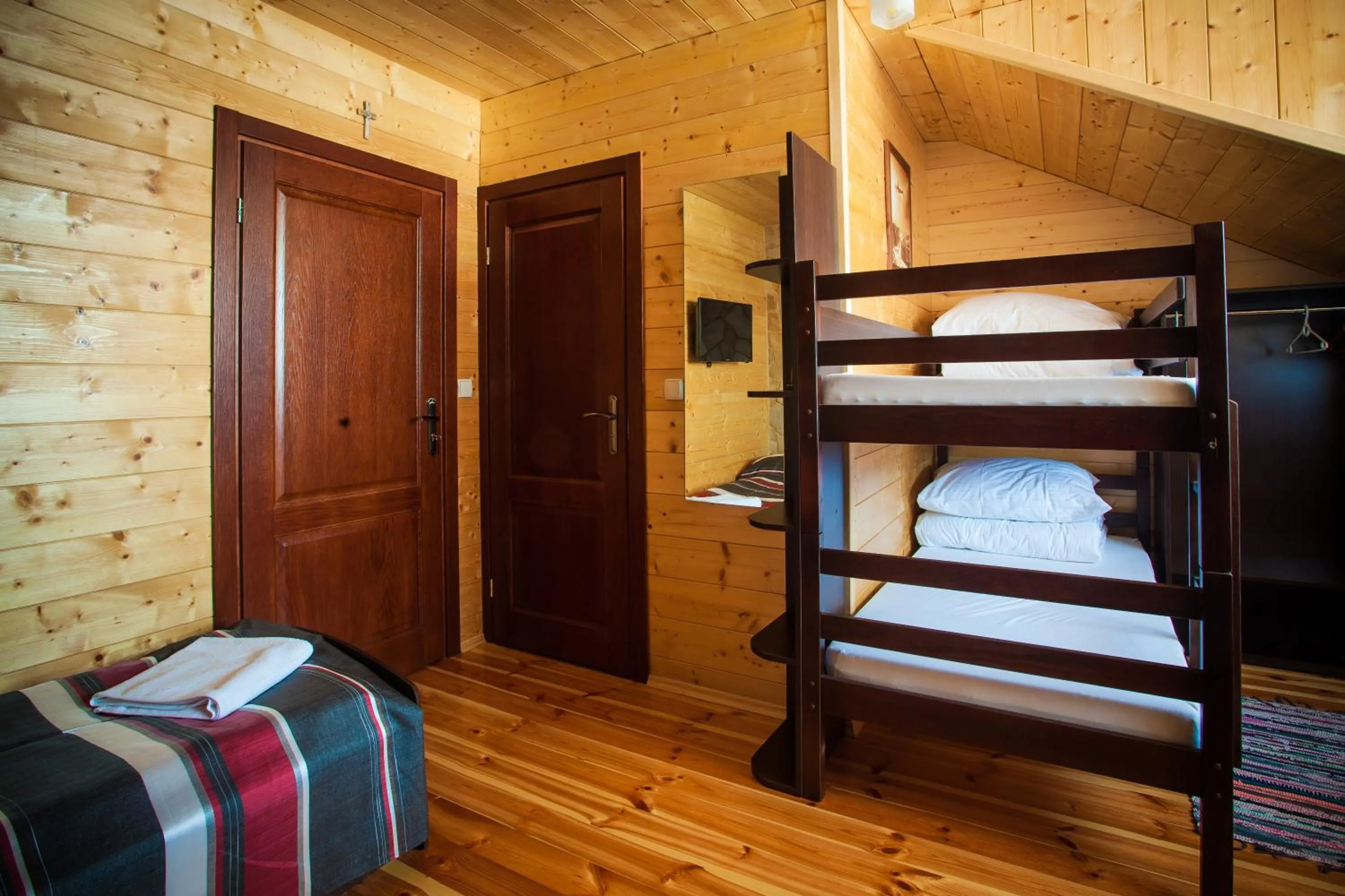 Bed in Pensjonat u Kraka