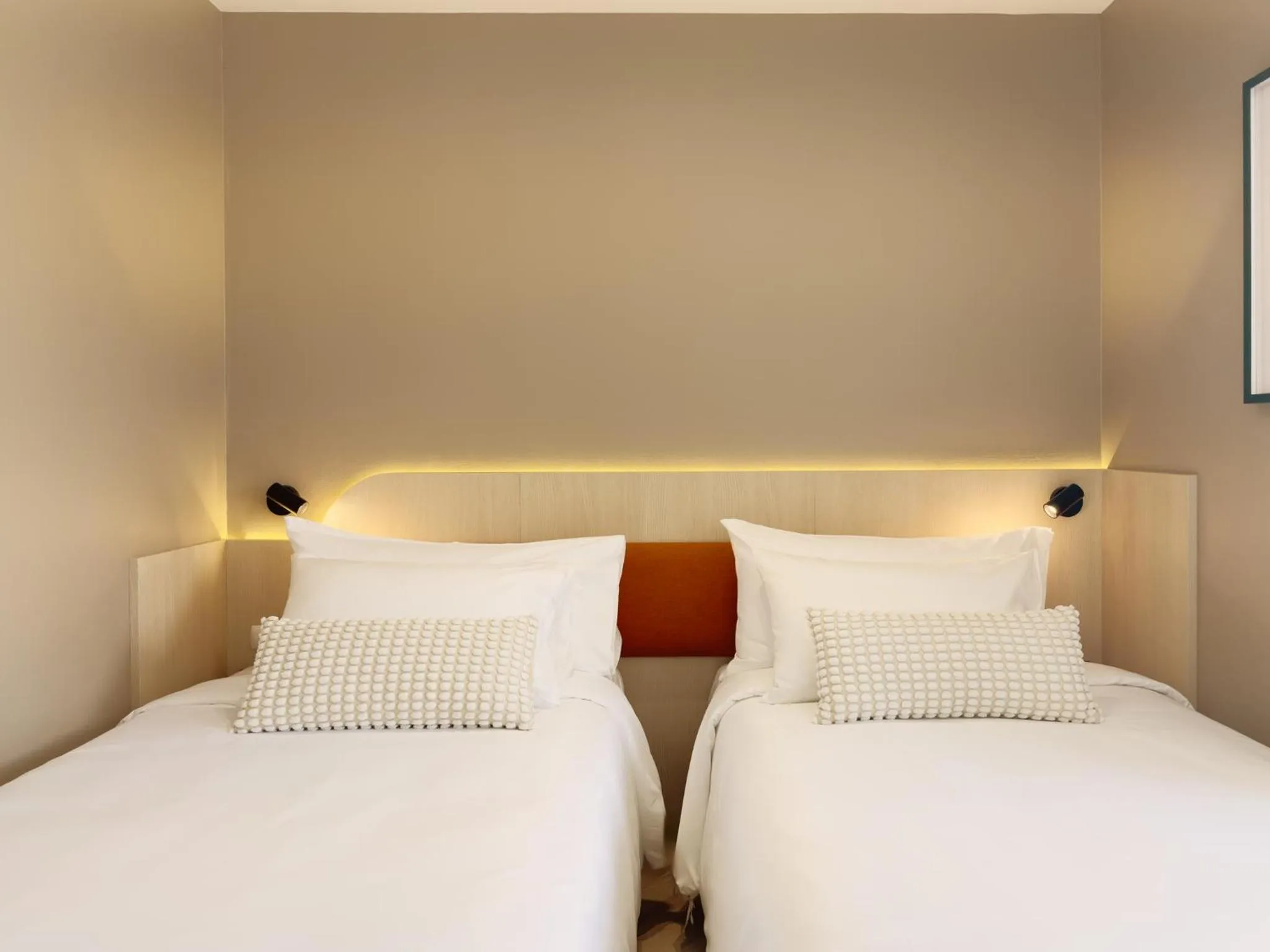 Bed in Fortune D Hotel Maesot