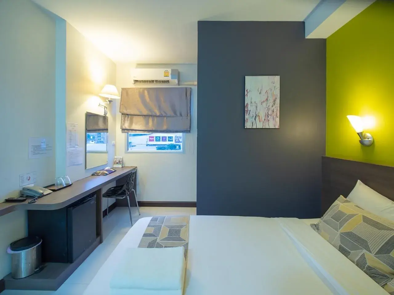 Bed in Fortune D Hotel Maesot Bed in Fortune D Hotel Maesot