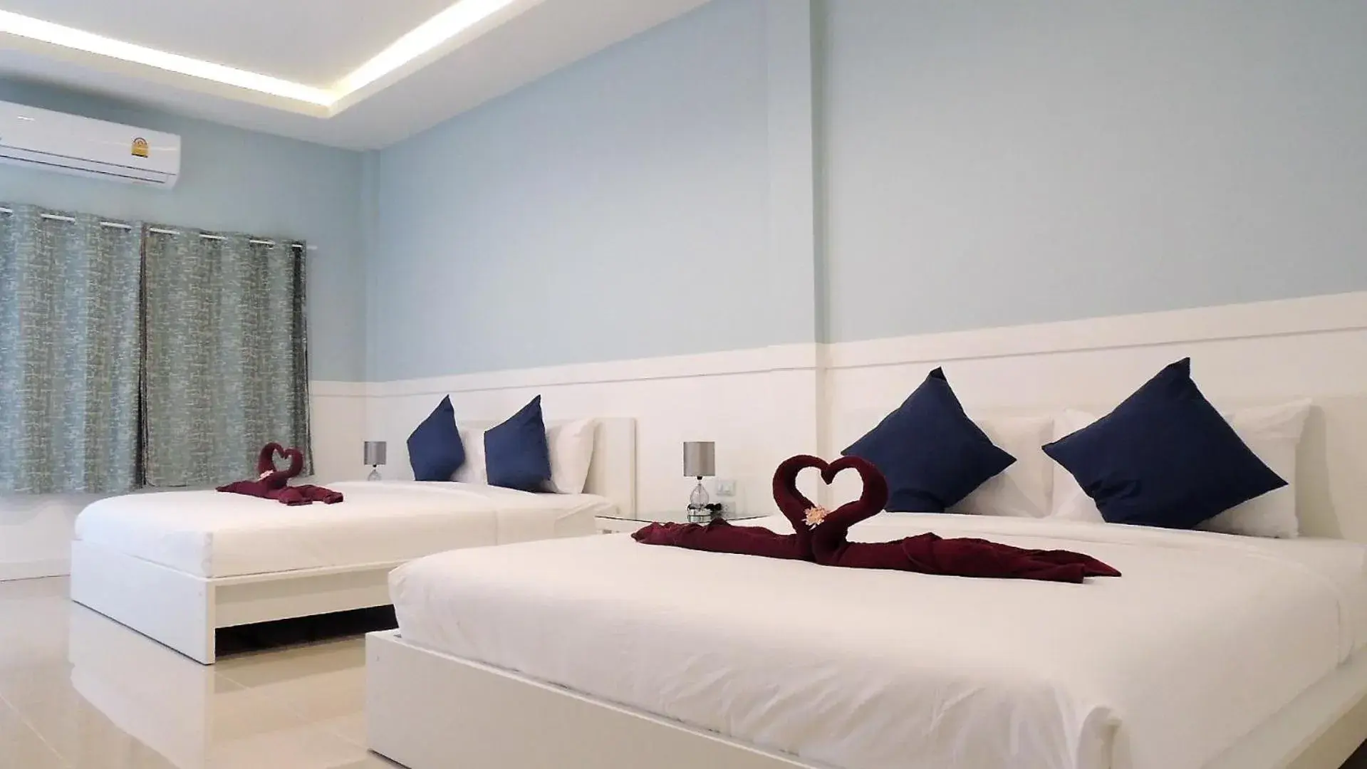 Bed in Blue Moon Samed Bed in Blue Moon Samed