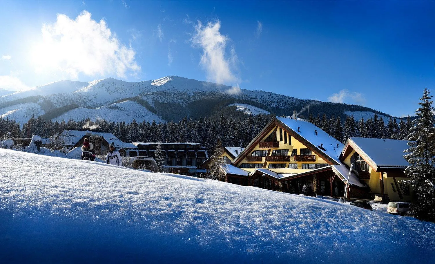 Property building in Hotel Pošta