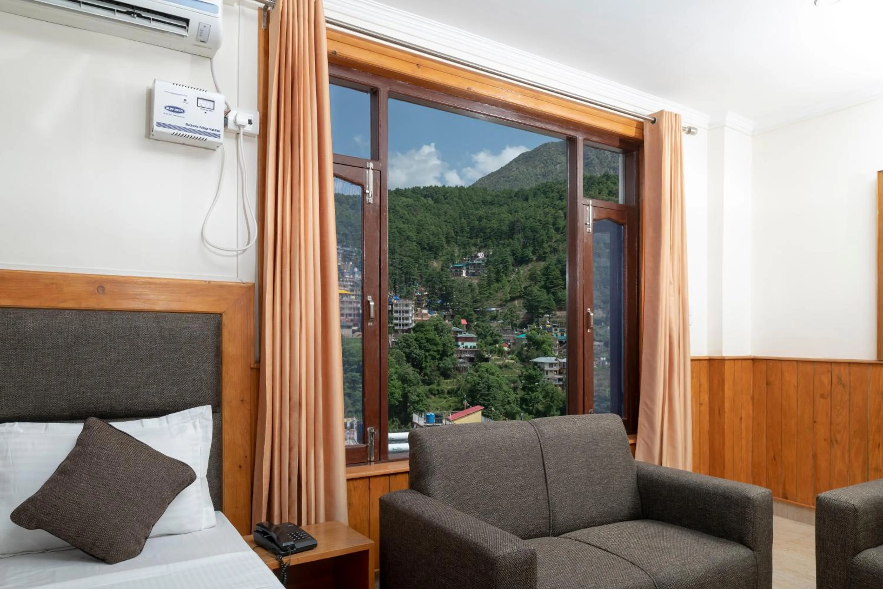 Mountain view in The Posh Hotel