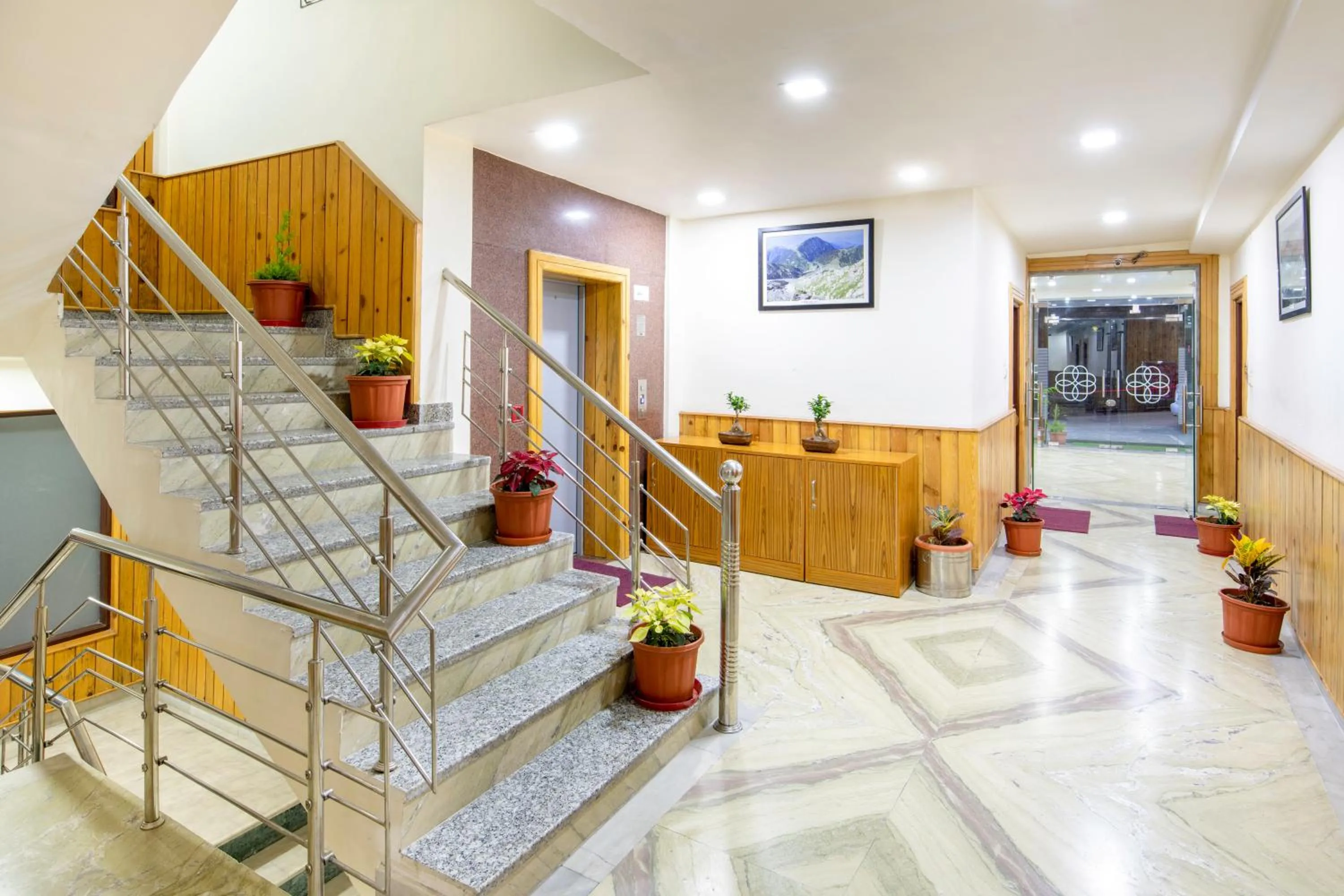 Lobby or reception in The Posh Hotel