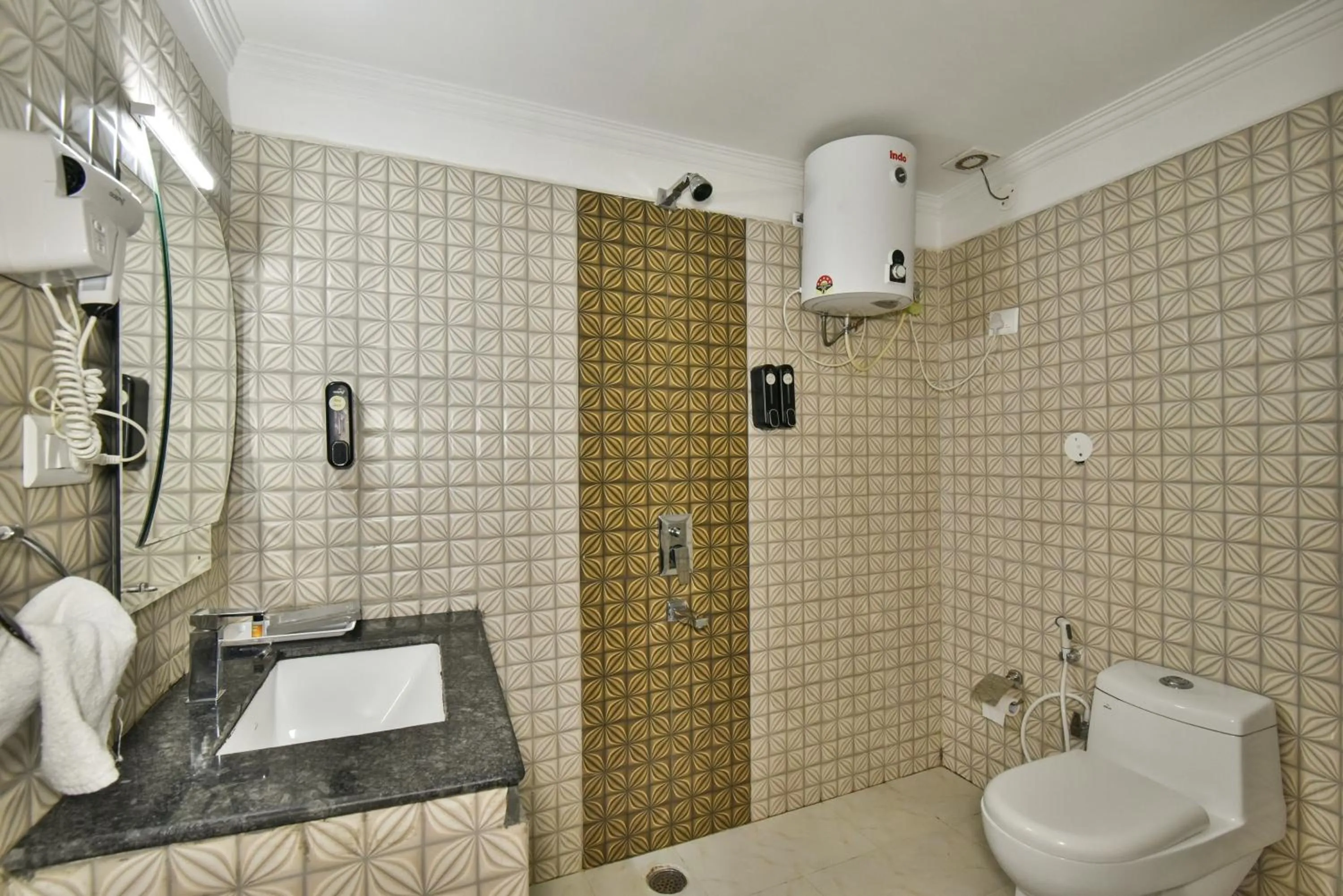 Bathroom in The Posh Hotel