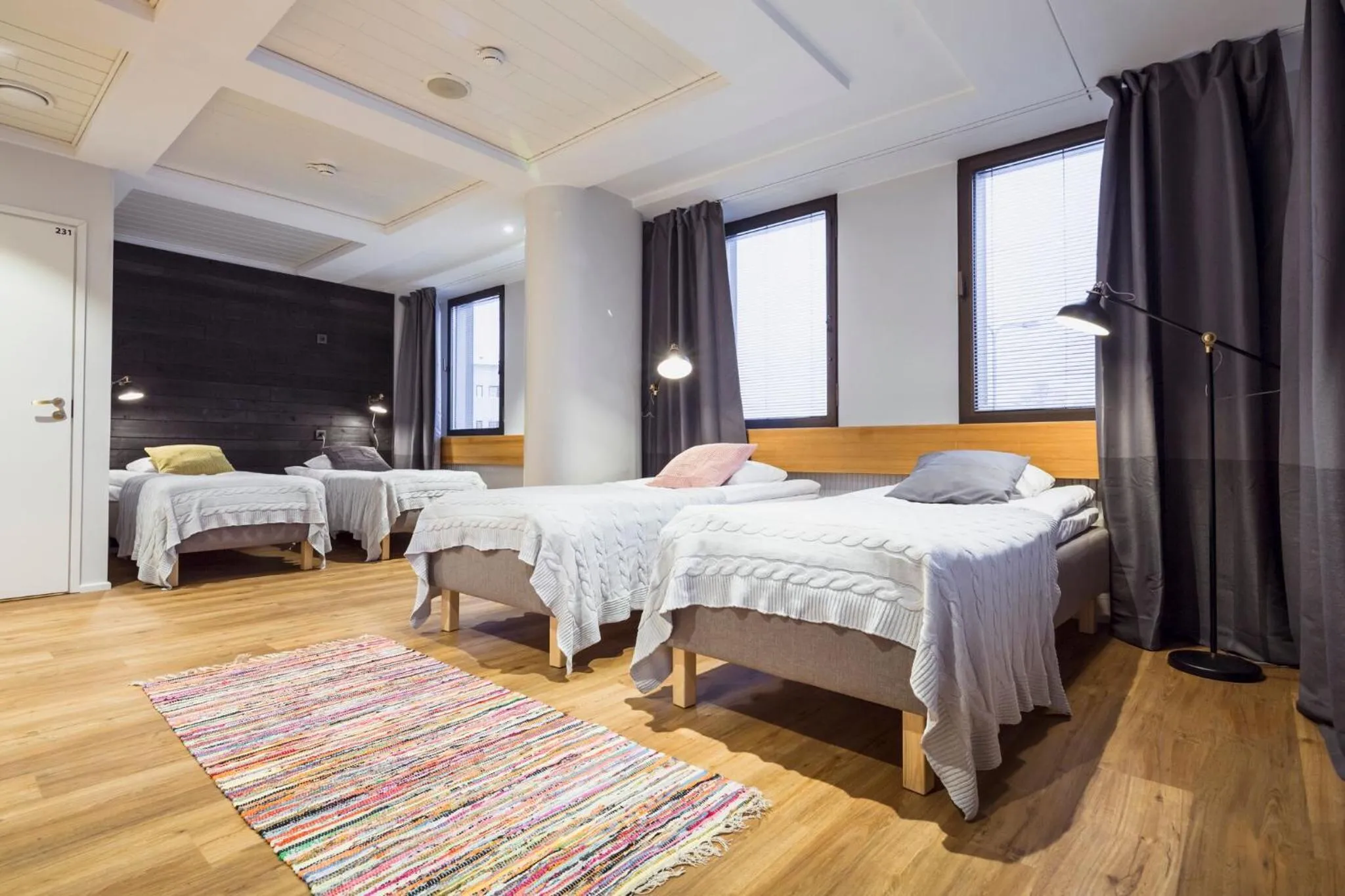 Bedroom, Bed in Hostel Café Koti