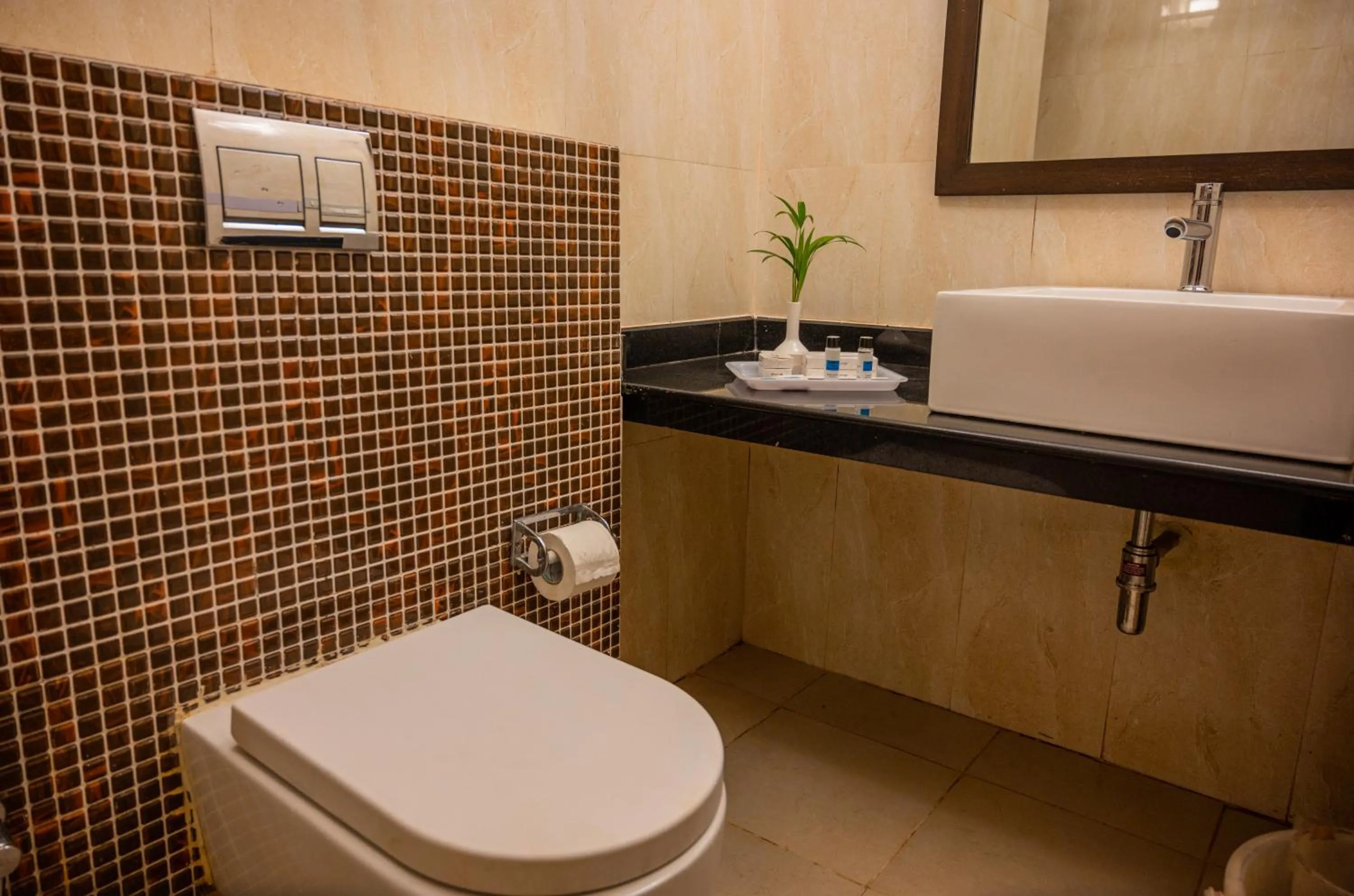 Bathroom in La Oasis by Meraden ,Goa