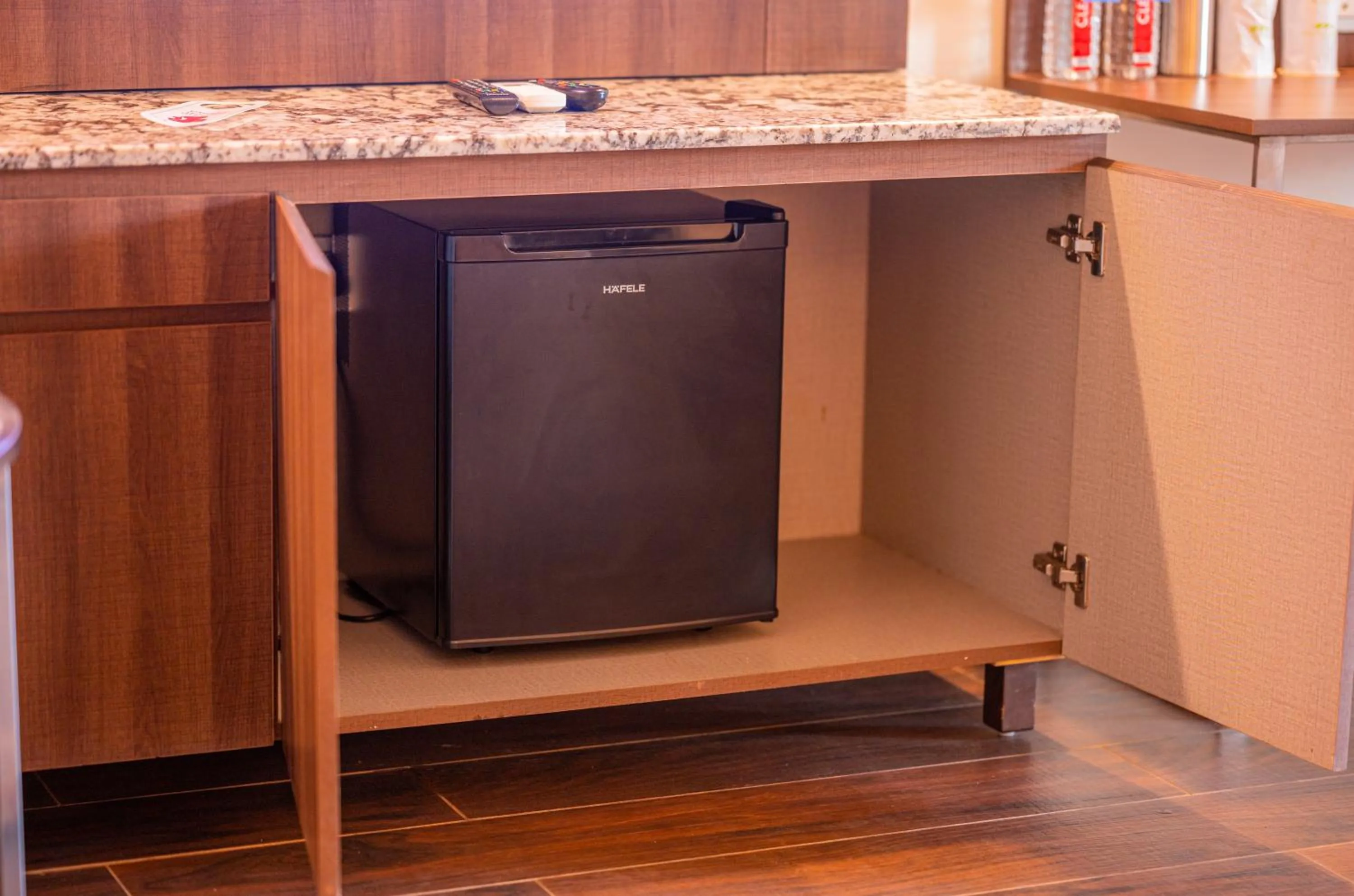 minibar in La Oasis by Meraden ,Goa