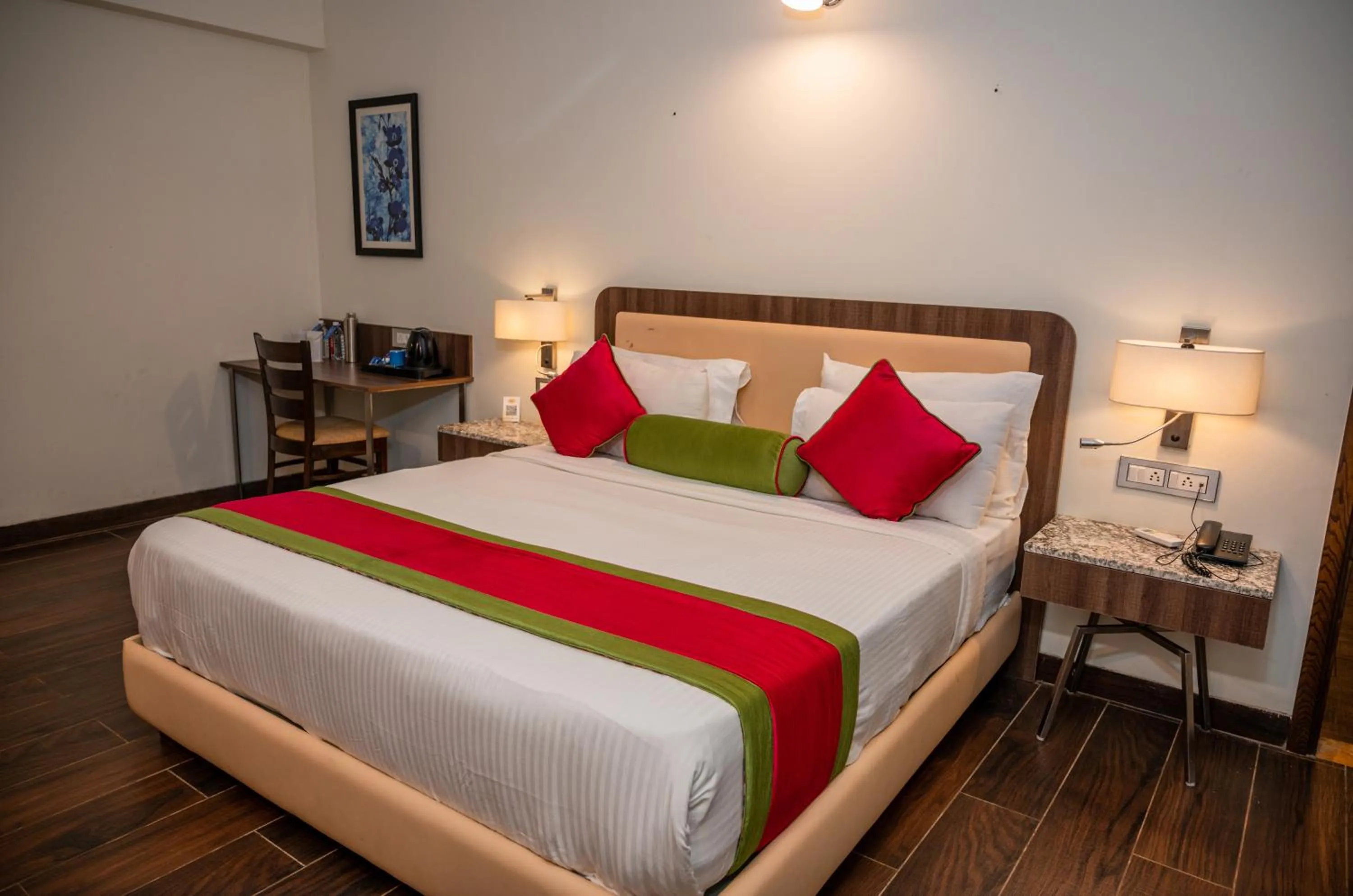 Bed in La Oasis by Meraden ,Goa