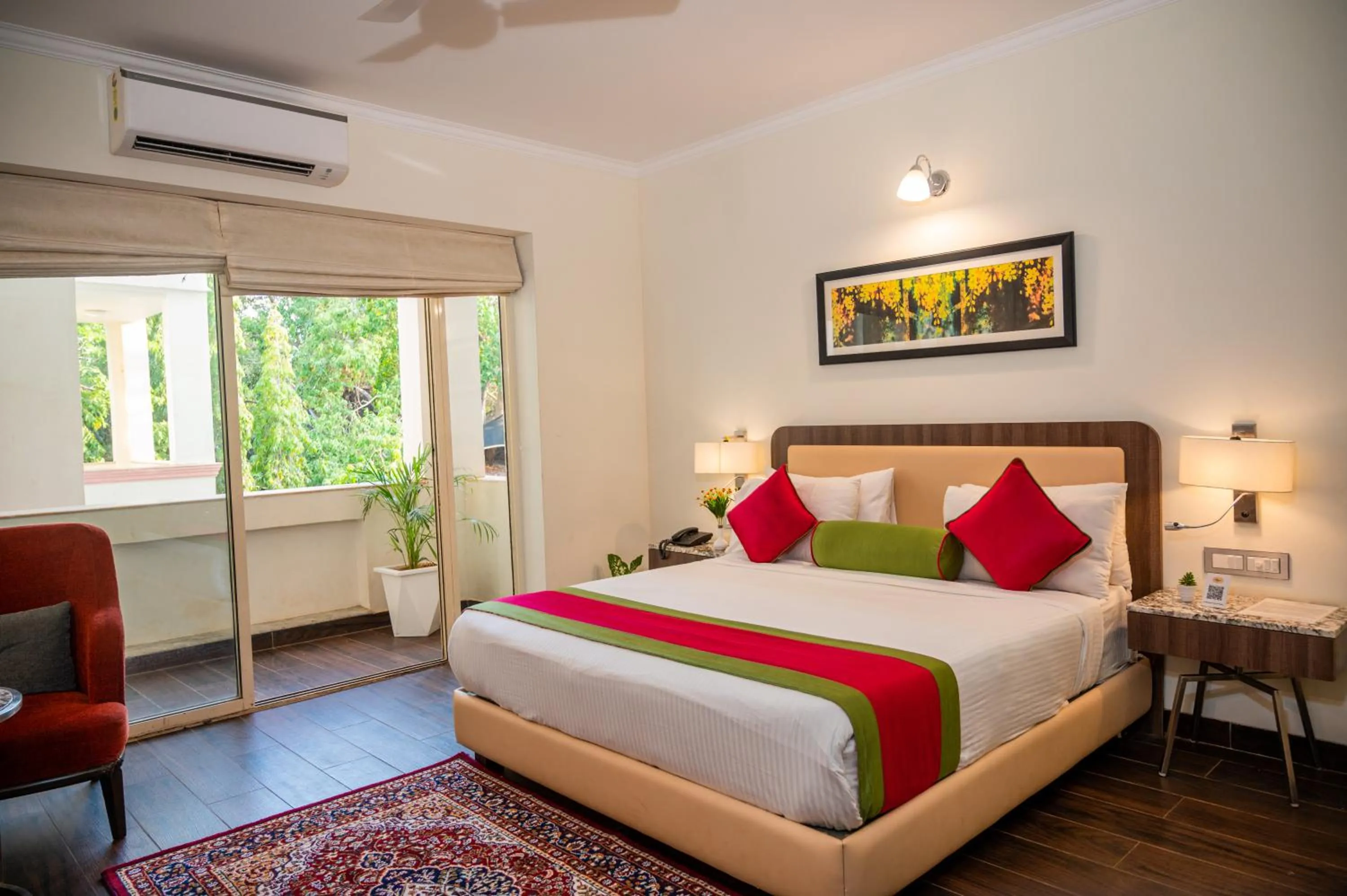 Bed in La Oasis by Meraden ,Goa
