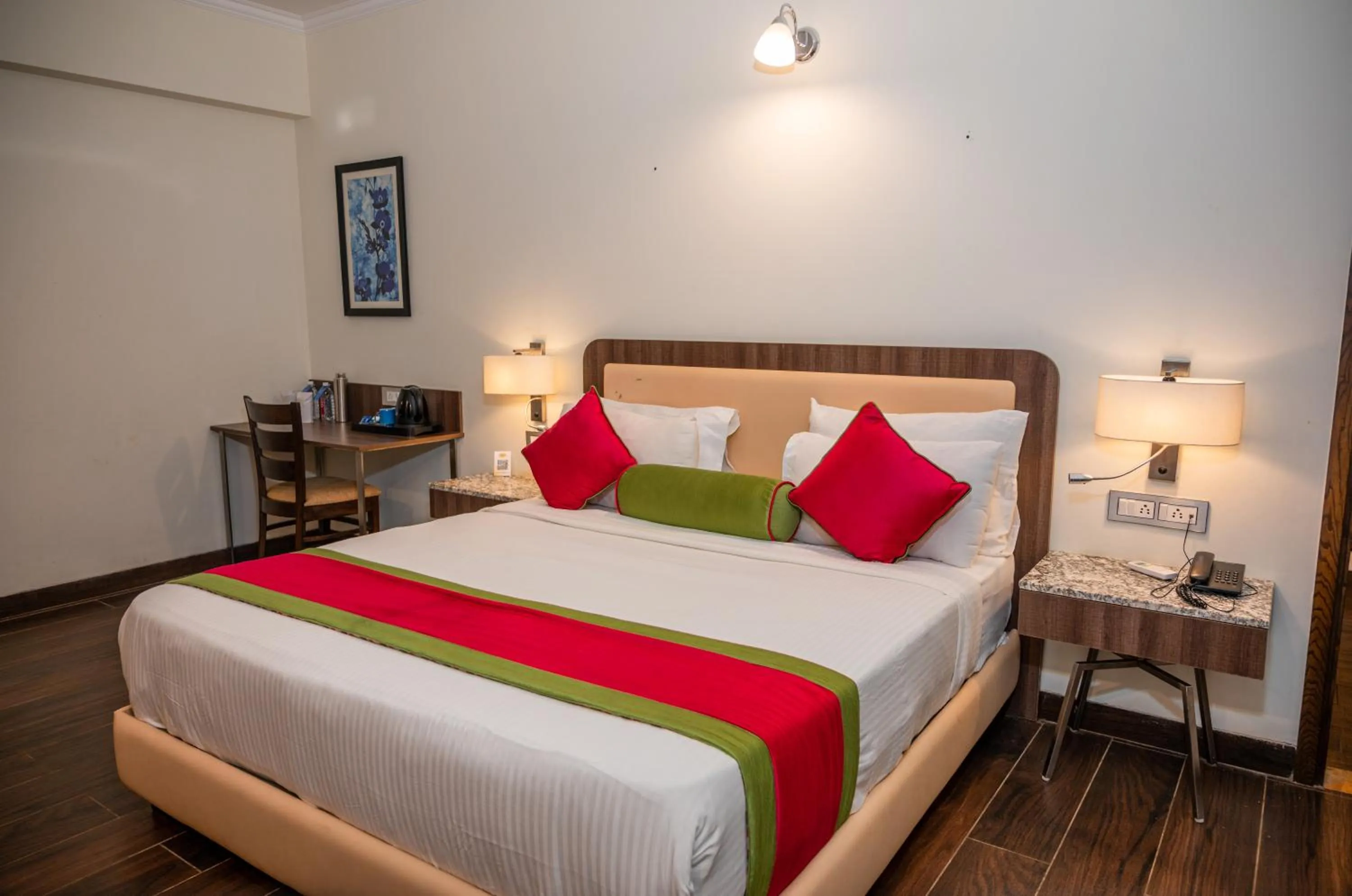 Bed in La Oasis by Meraden ,Goa