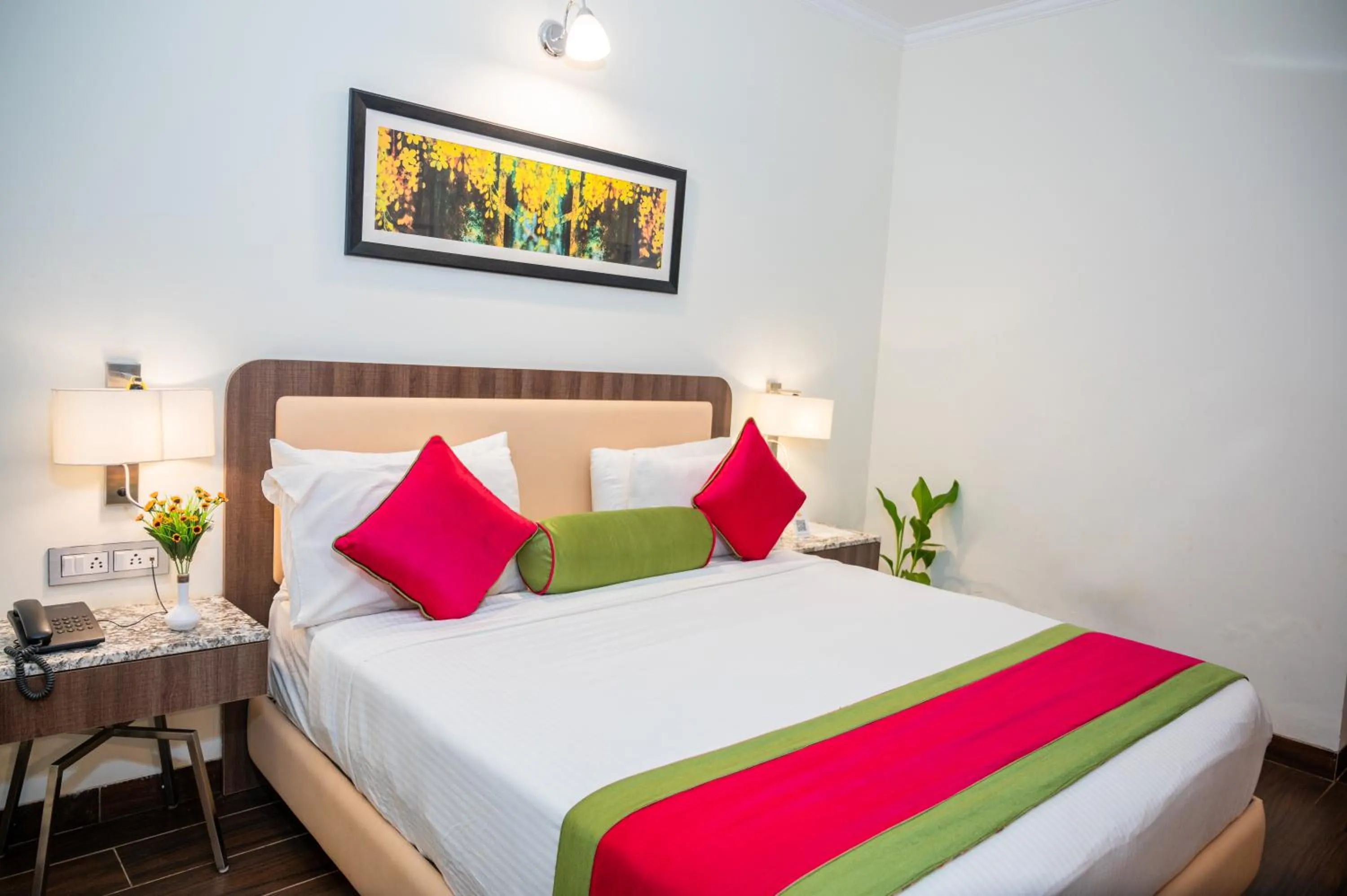 Bed in La Oasis by Meraden ,Goa