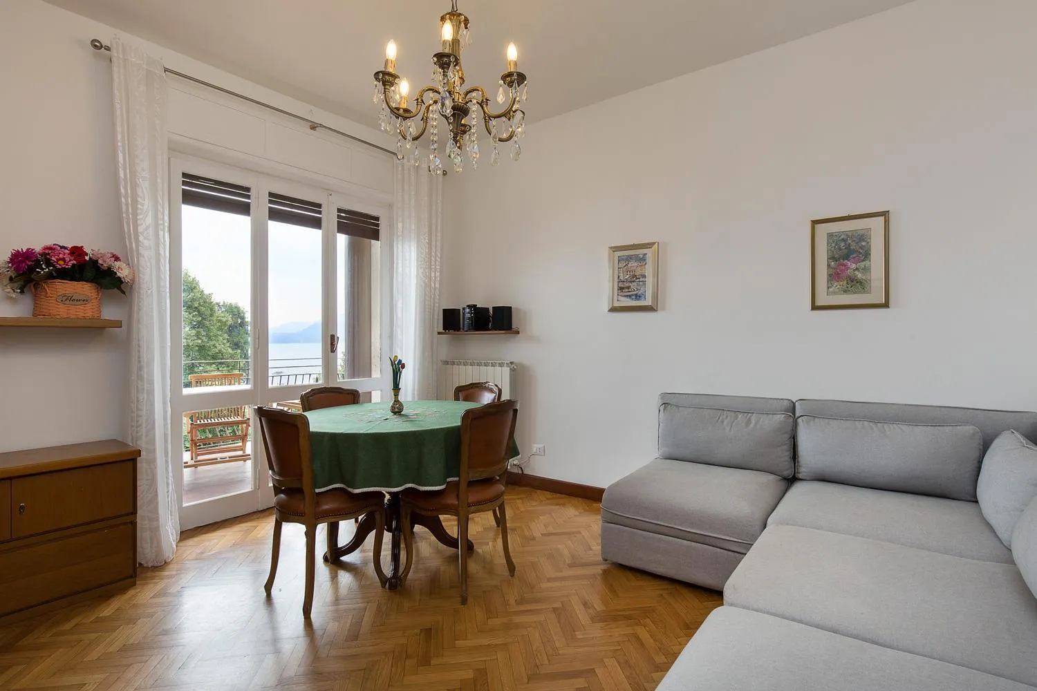 Living room in Rampolina view by Impero House