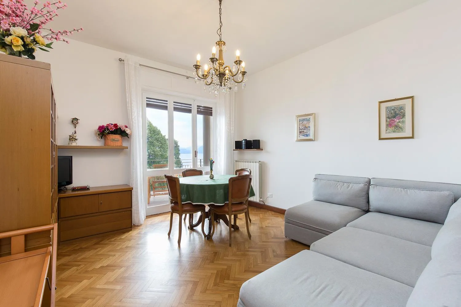 Living room in Rampolina view by Impero House