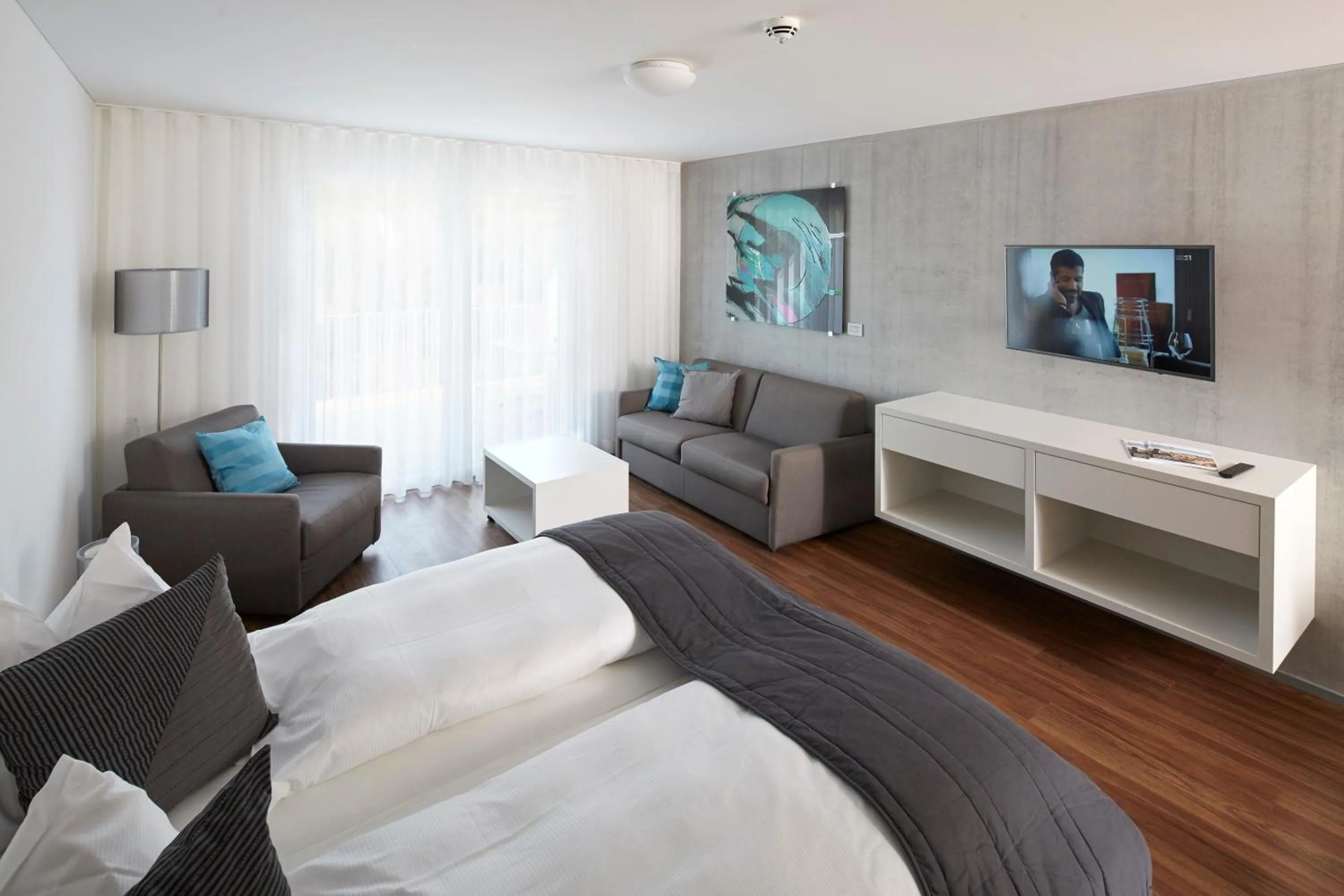 Junior Suite with Balcony in Aparthotel Baden