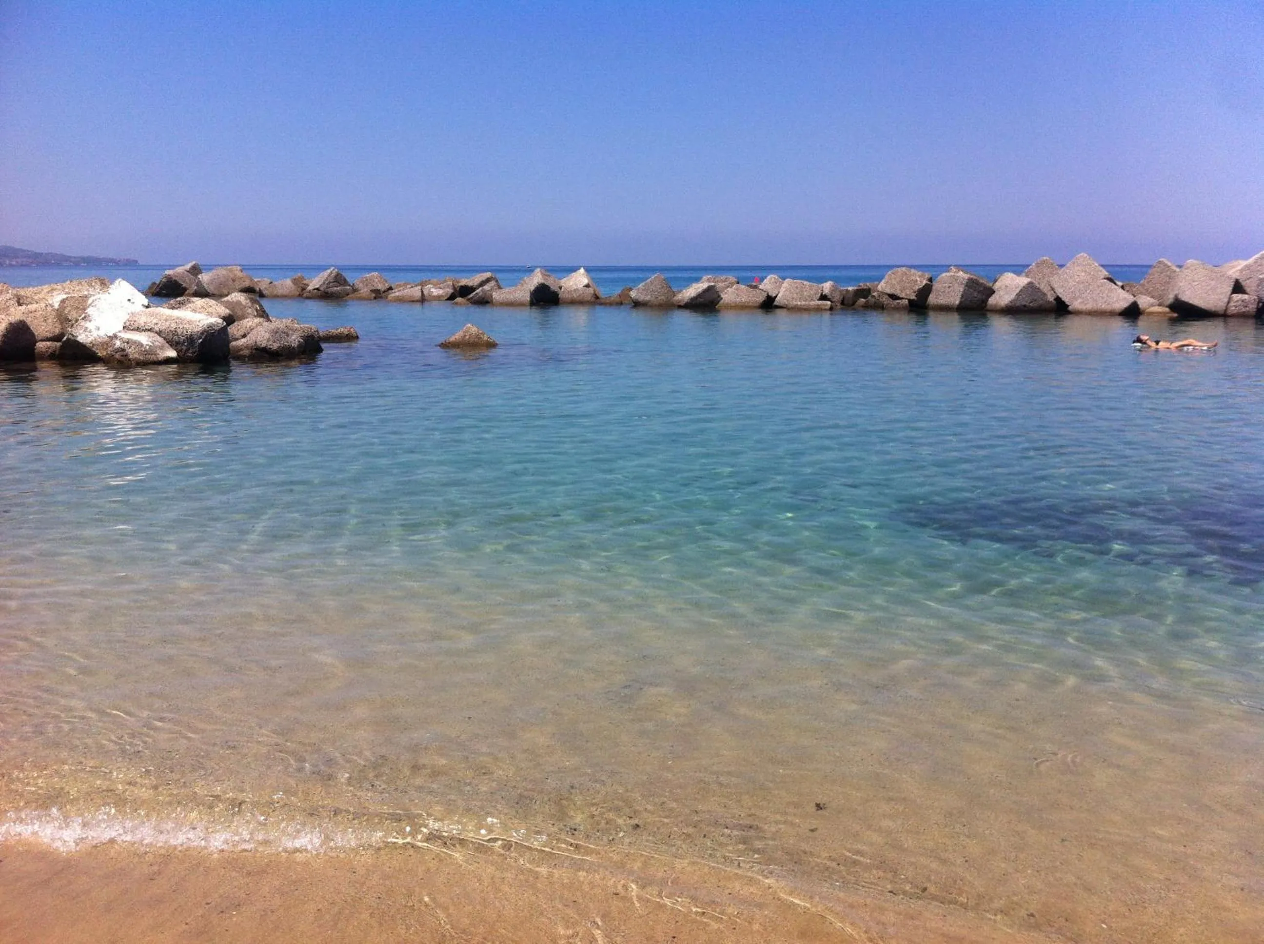 On site in La Piccola Pizzo