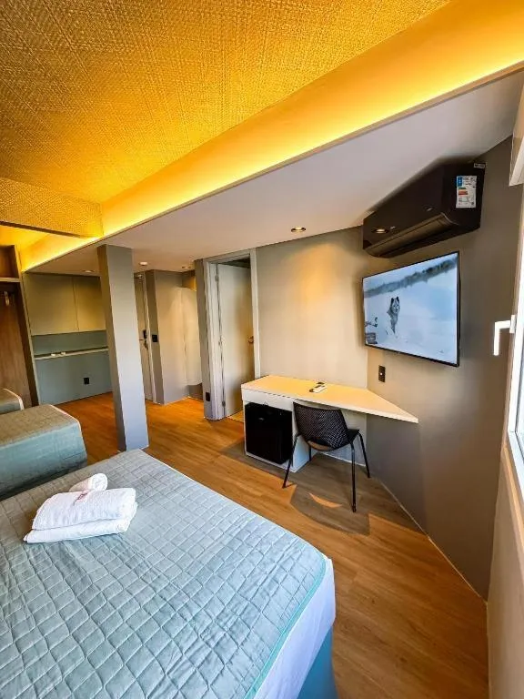 Bed in Hotel Zata e Flats