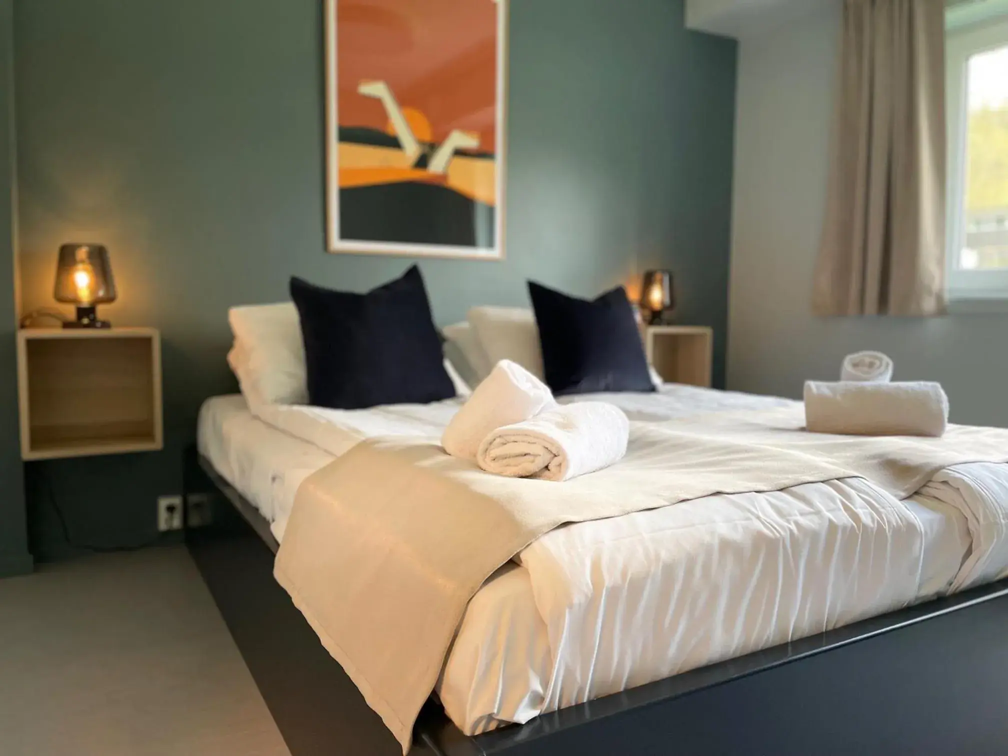 Standard Twin Room with Shared Bathroom - single occupancy in Emma Gjestehus Standard Twin Room with Shared Bathroom - single occupancy in Emma Gjestehus