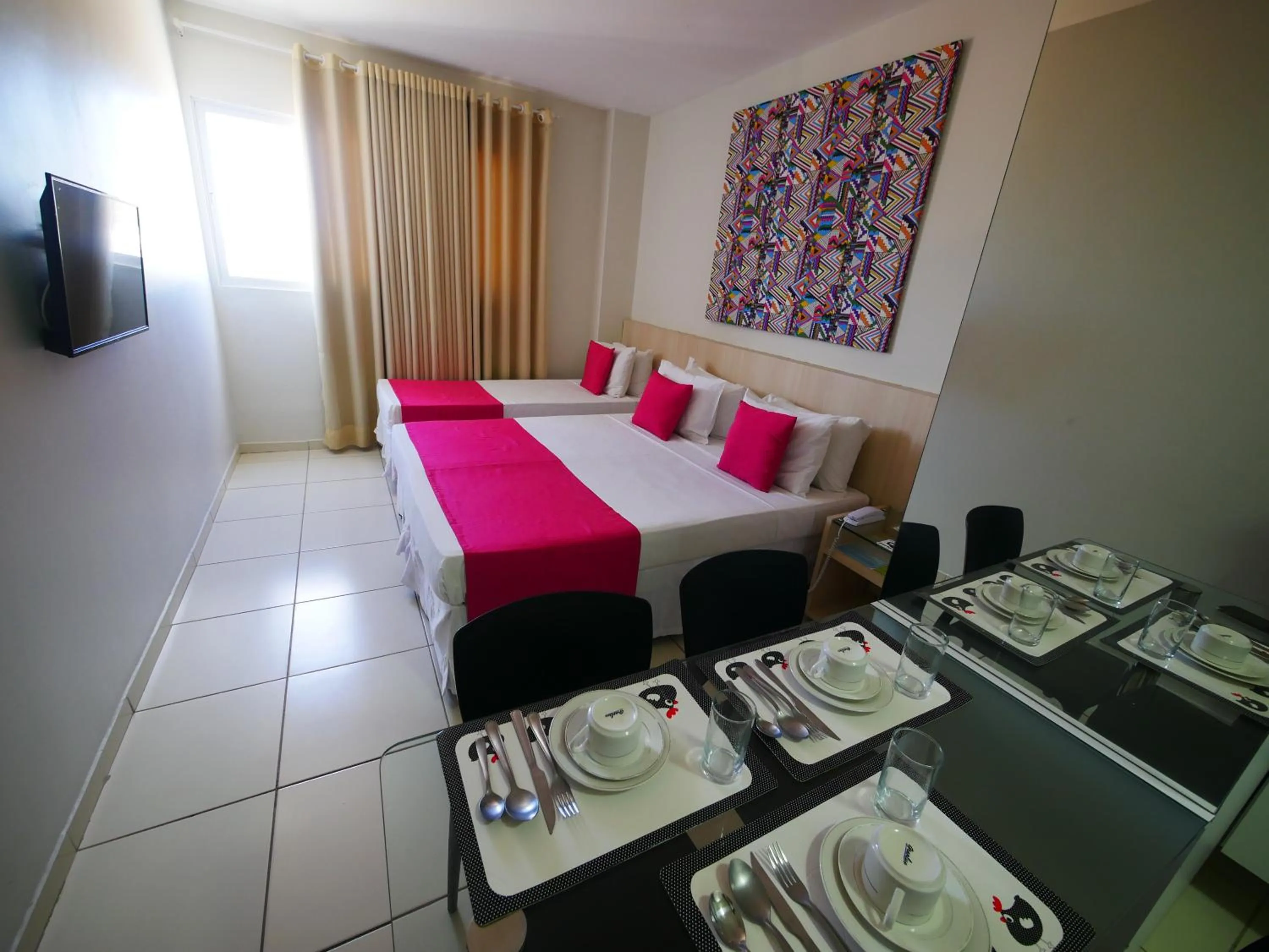 Photo of the whole room, Bed in Pousada Marie Claire Flats