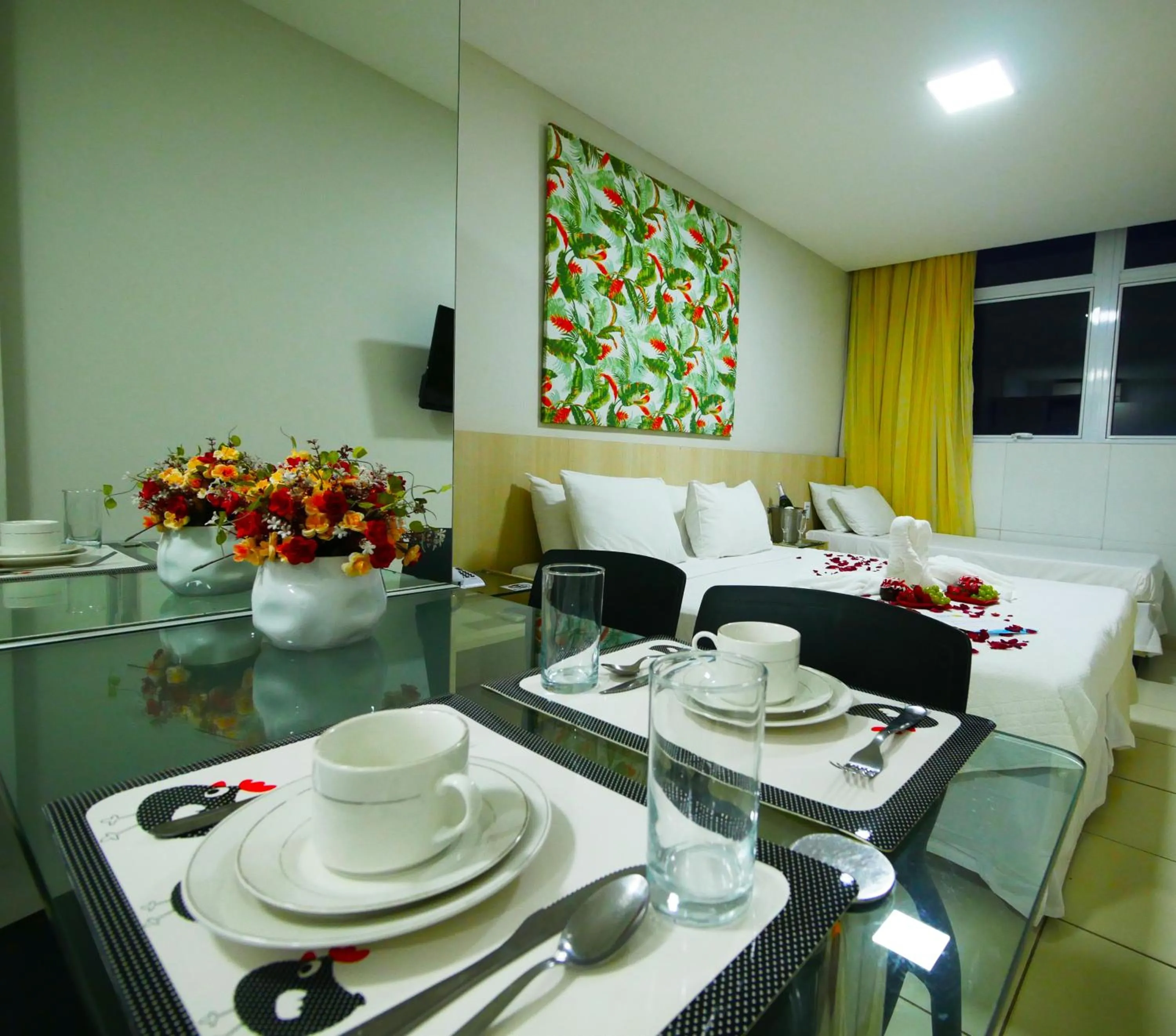 Photo of the whole room, Bed in Pousada Marie Claire Flats