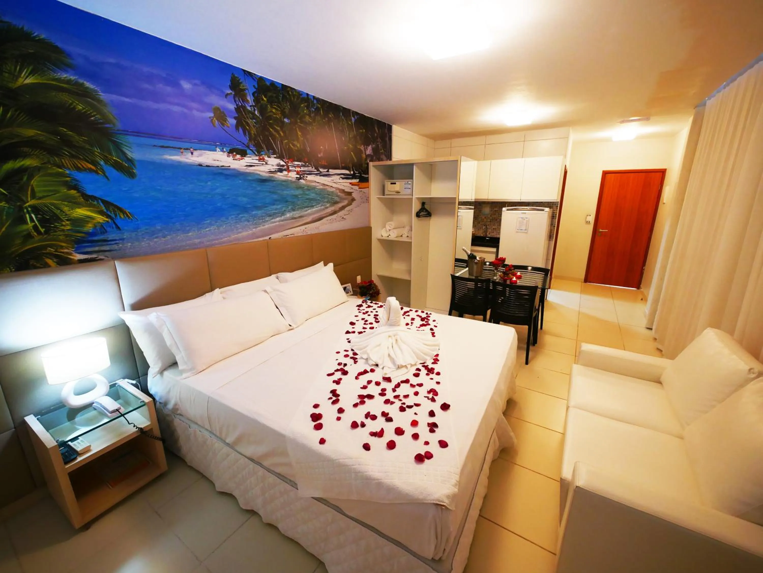 Photo of the whole room, Bed in Pousada Marie Claire Flats