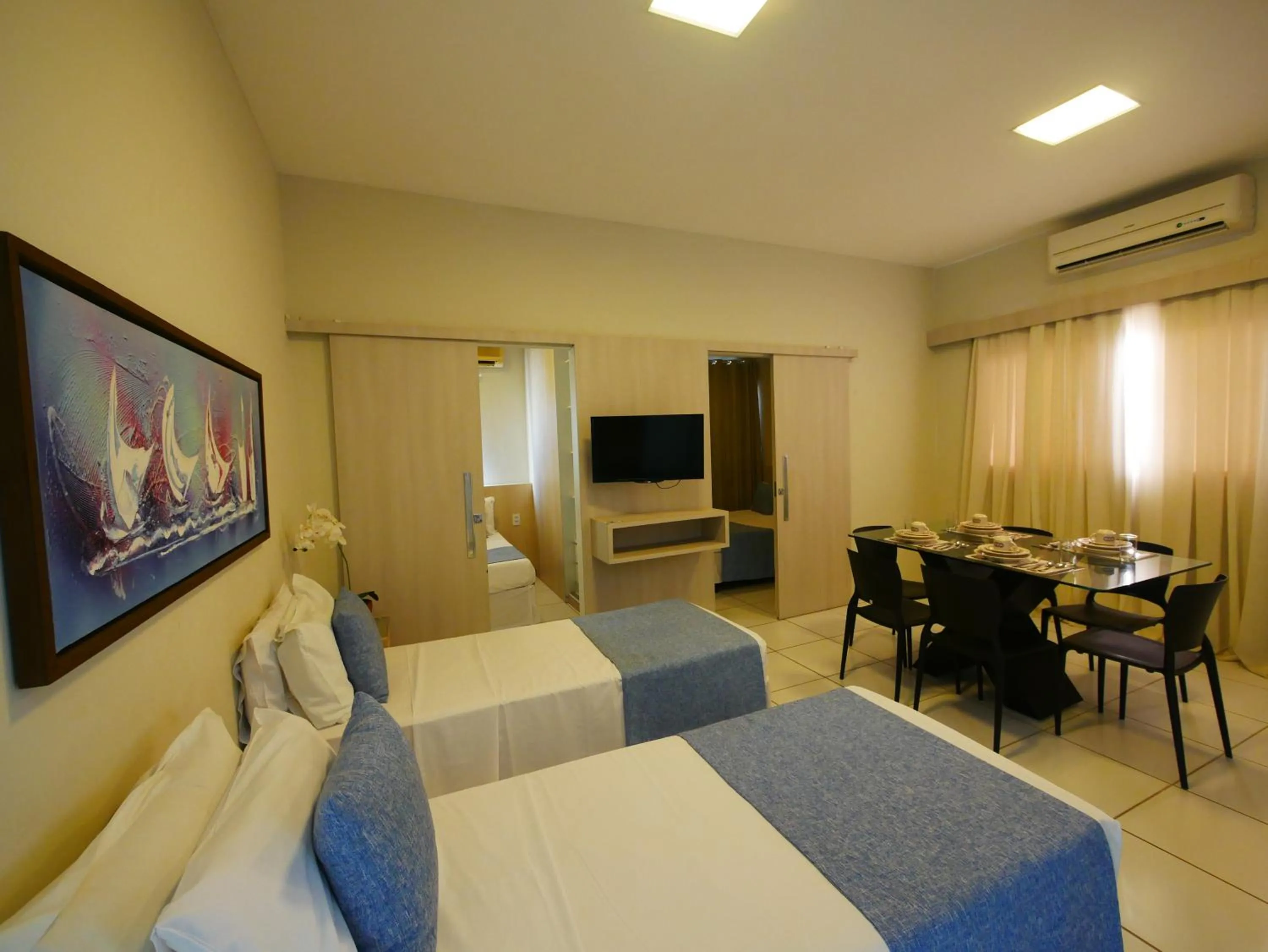 Photo of the whole room, Bed in Pousada Marie Claire Flats