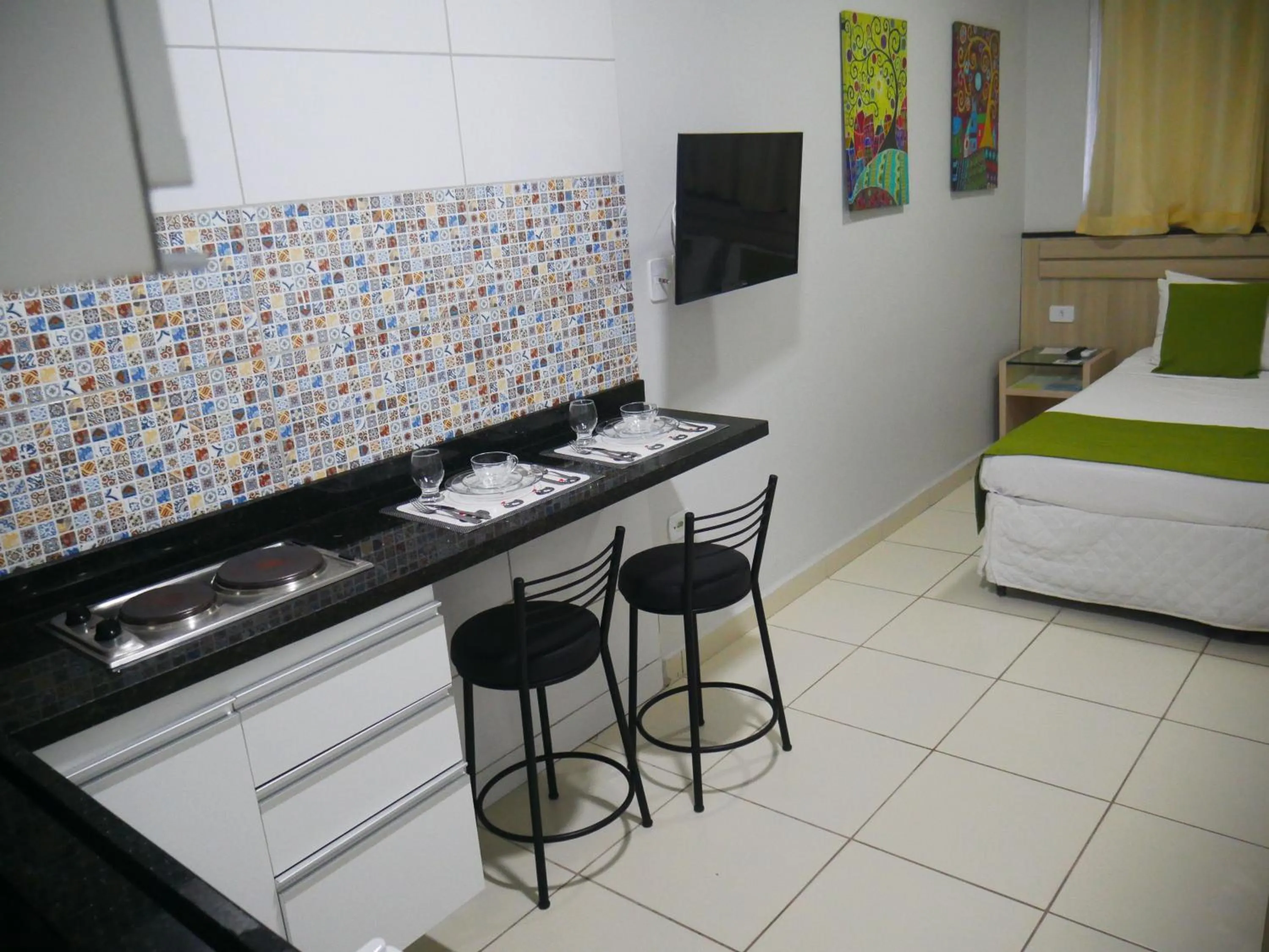 Photo of the whole room, Bed in Pousada Marie Claire Flats