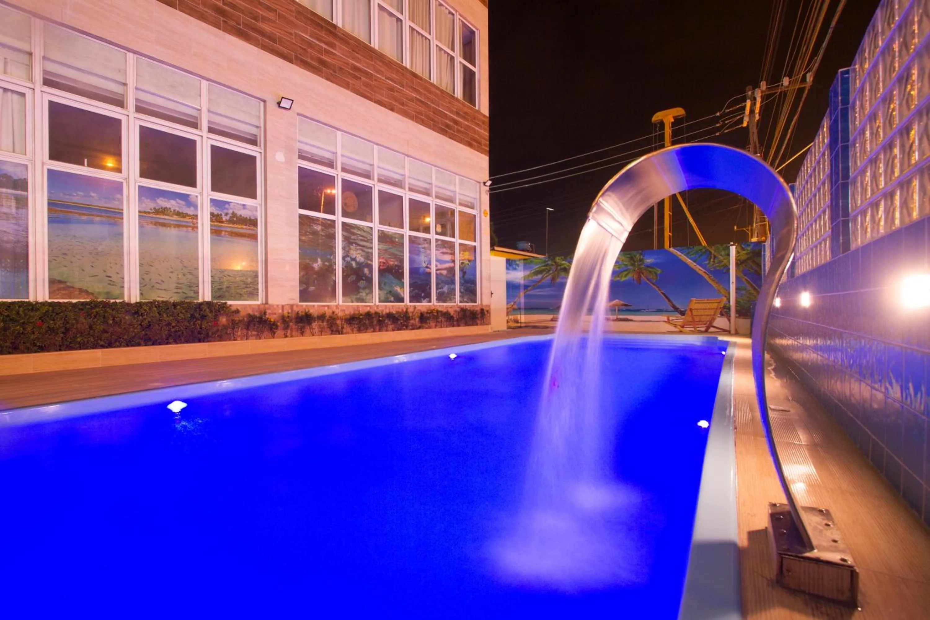 Swimming pool in Pousada Marie Claire Flats