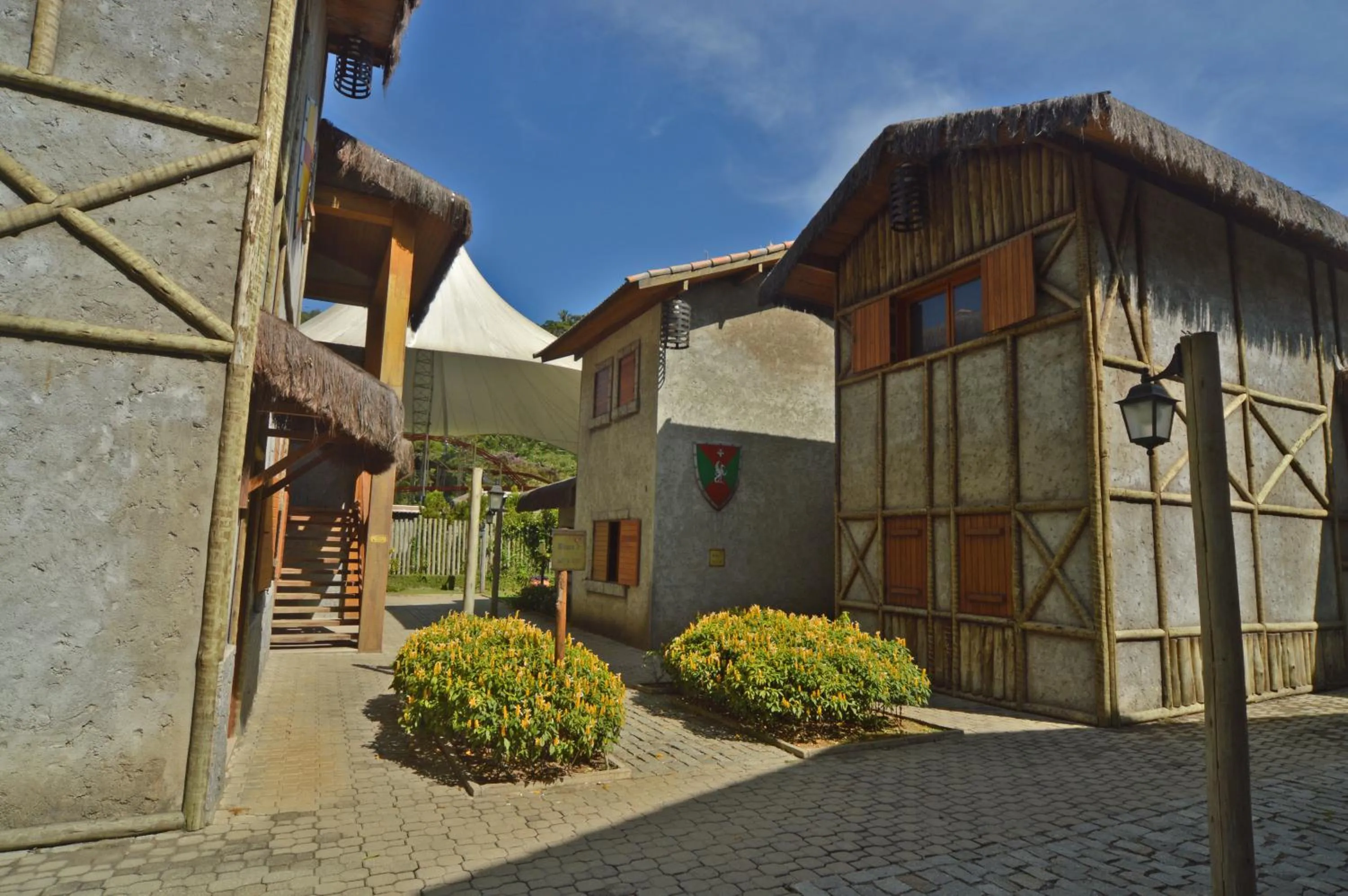 Property building in Hotel Magique Le Canton