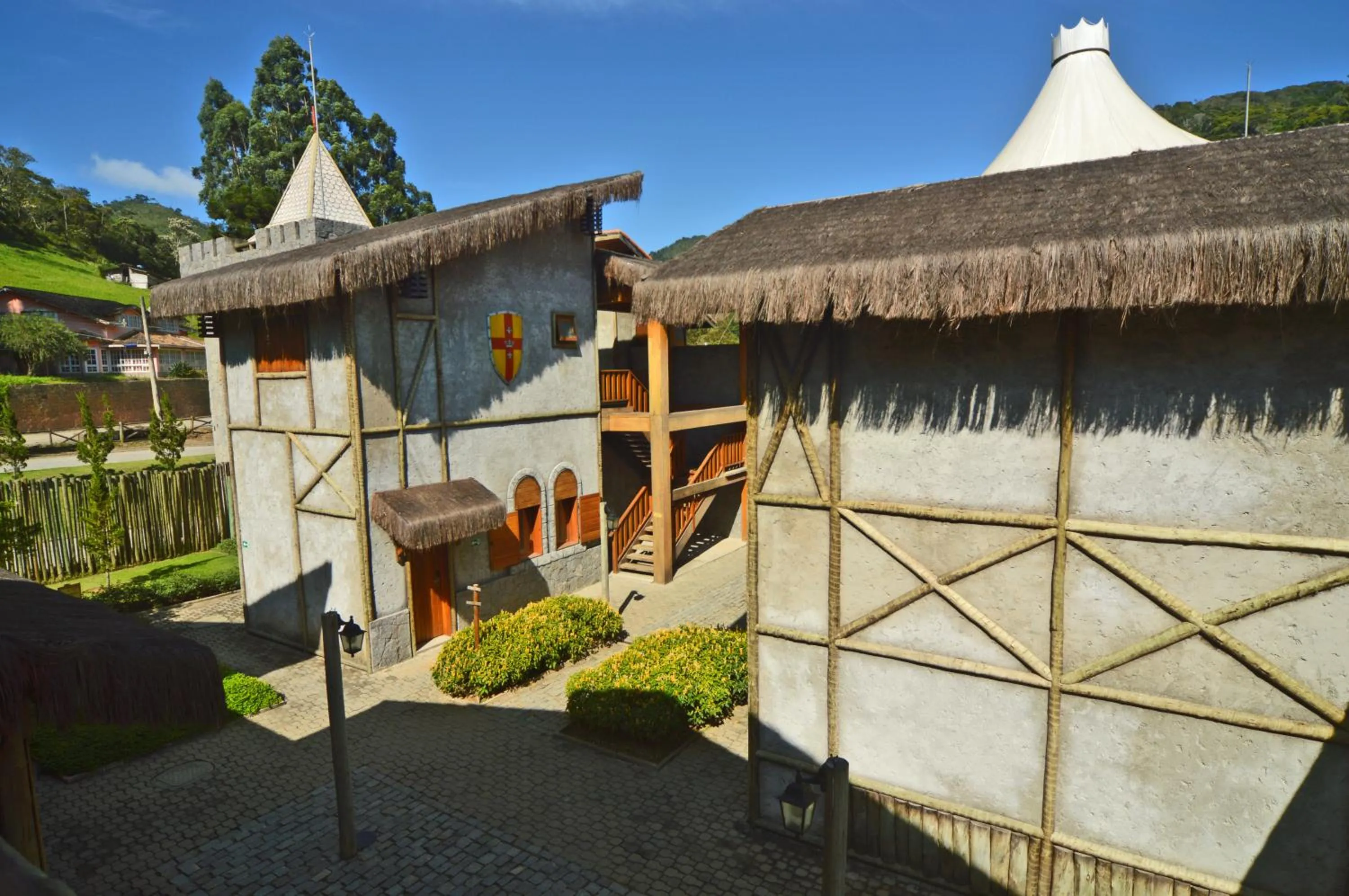 Property building in Hotel Magique Le Canton