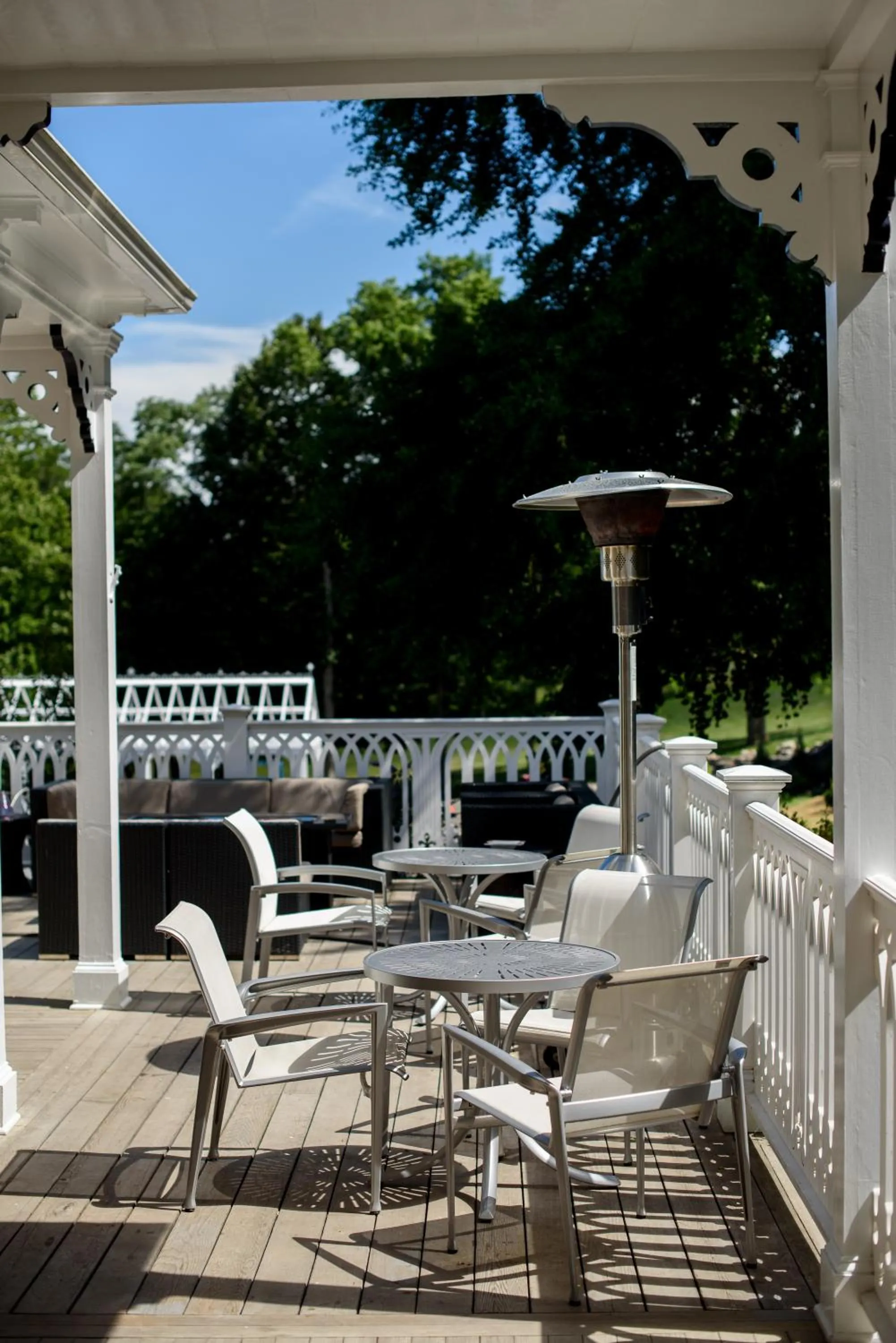 Patio in Inn at Taughannock Falls