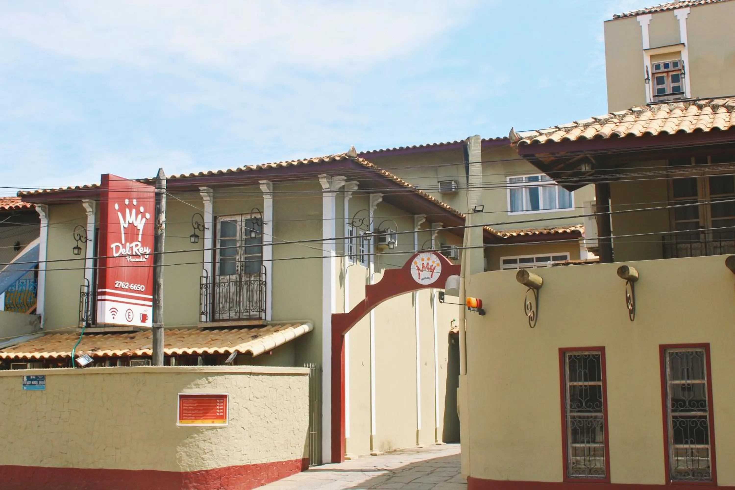 Facade/entrance in Hotel Pousada Del Rey