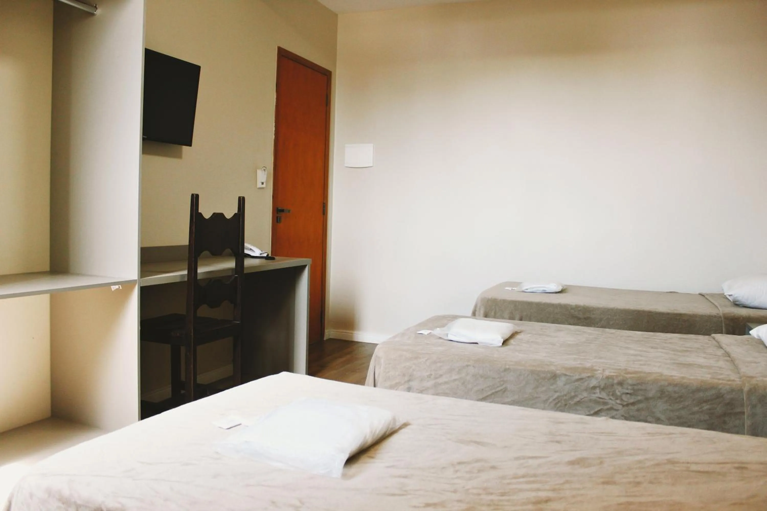 Bed in Hotel Pousada Del Rey