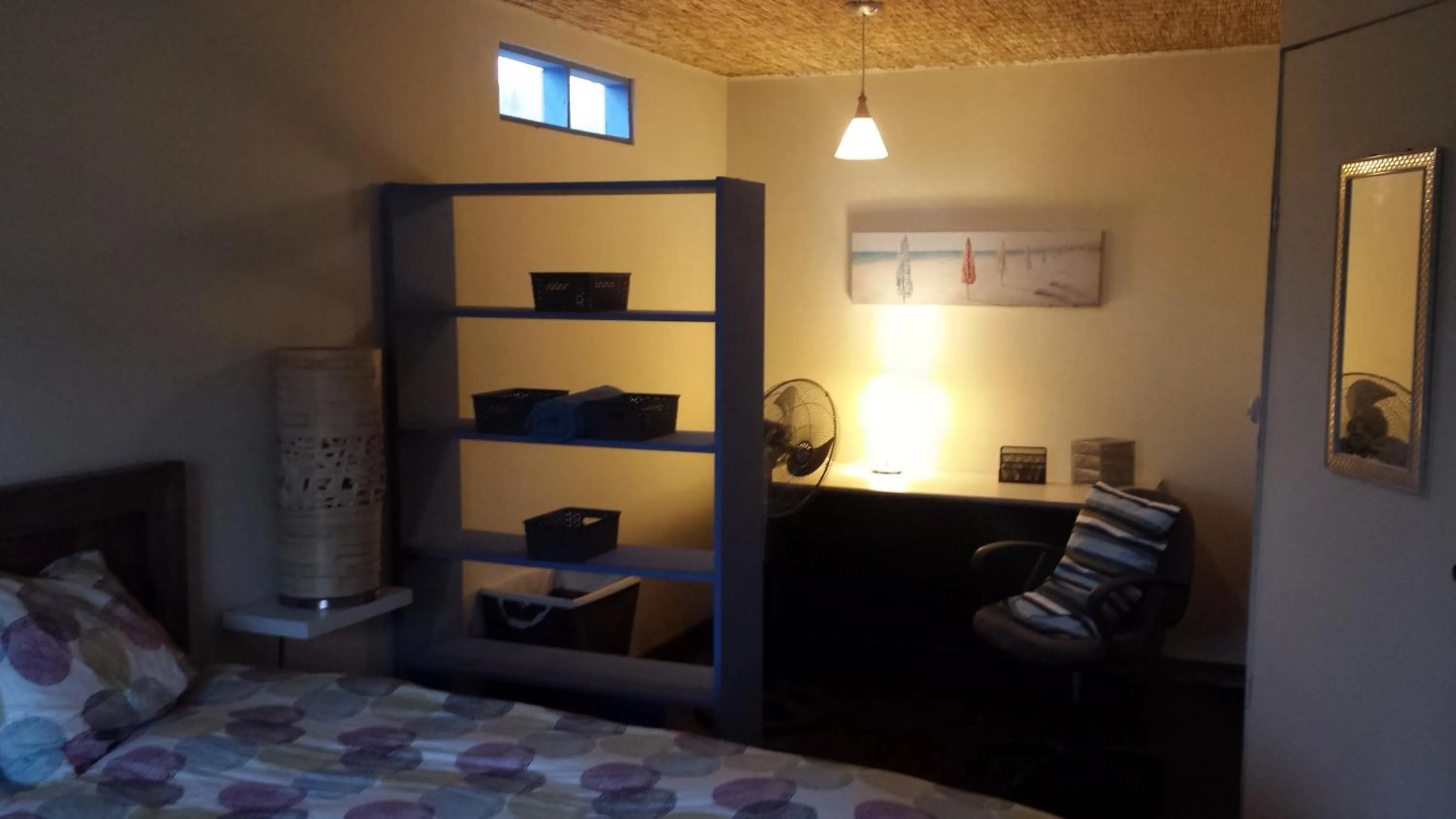 Seating area, Bed in Montaña Linda Guest House Orosi