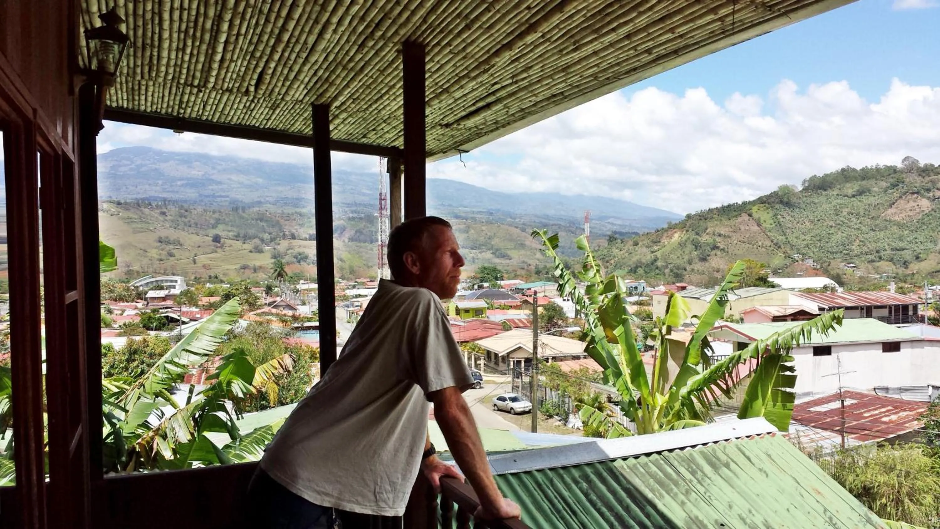 Mountain view in Montaña Linda Guest House Orosi