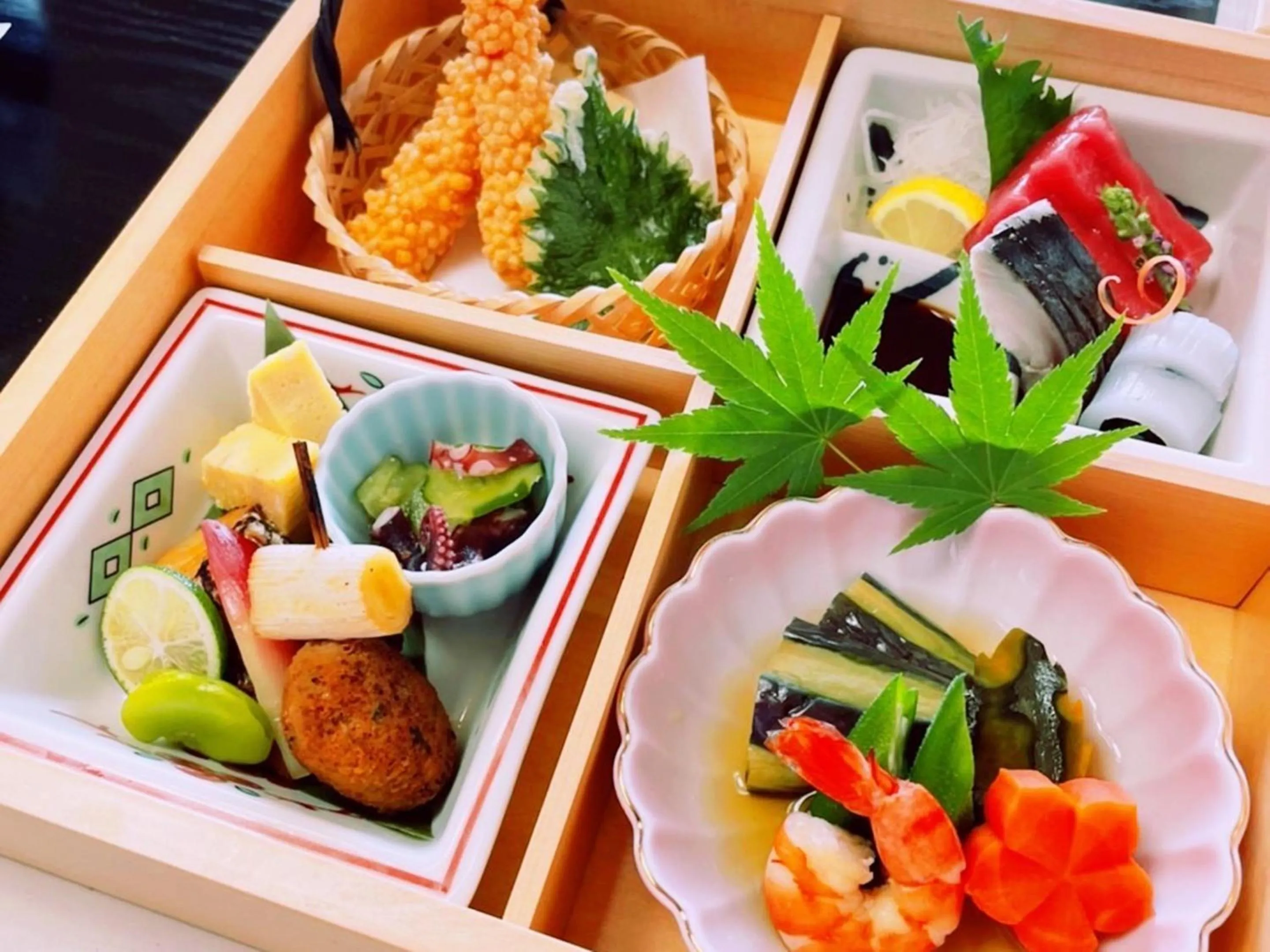 Food and drinks in Shiroyama Ryokan