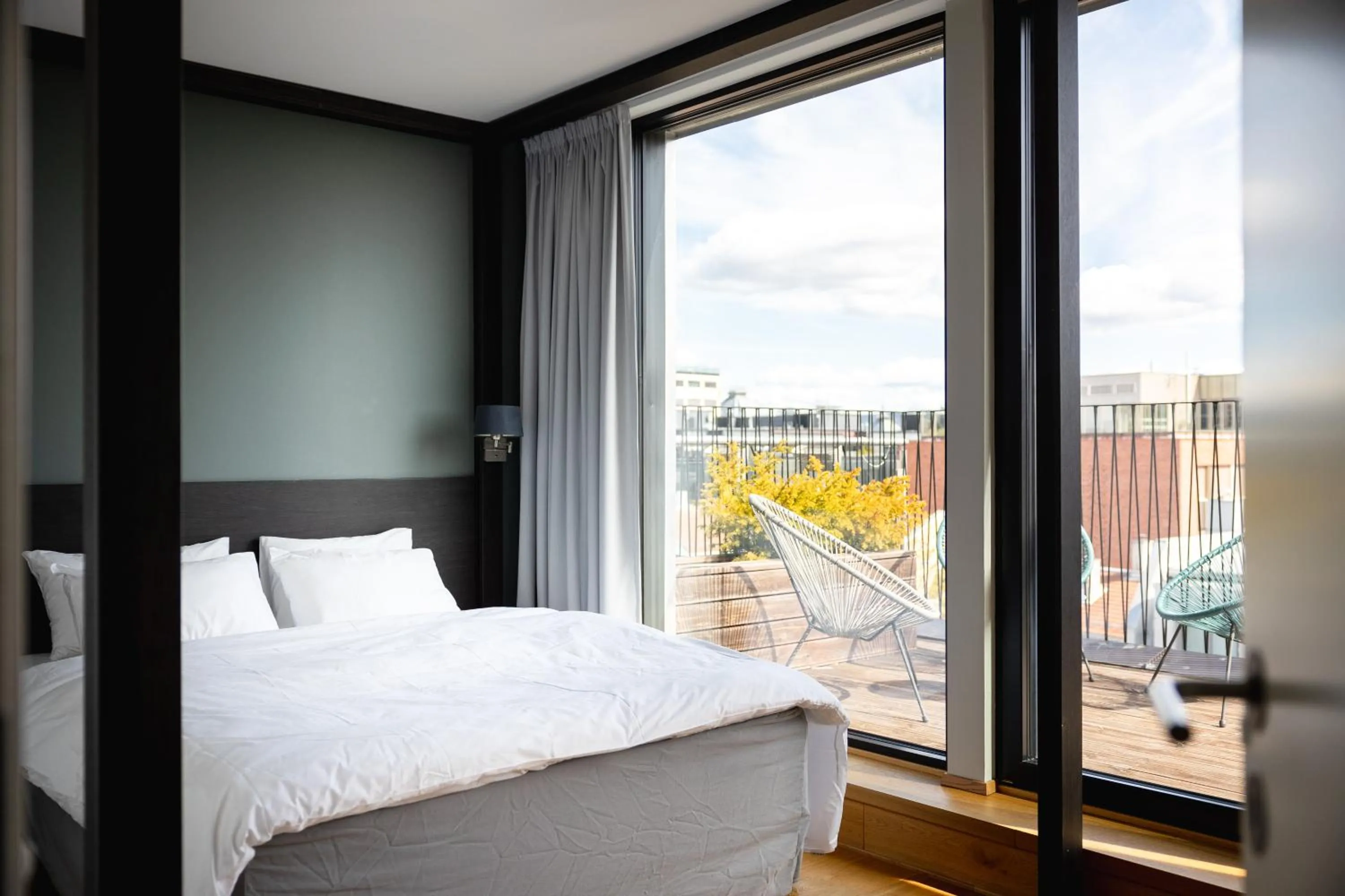 Bedroom, Bed in Frogner House - Vika