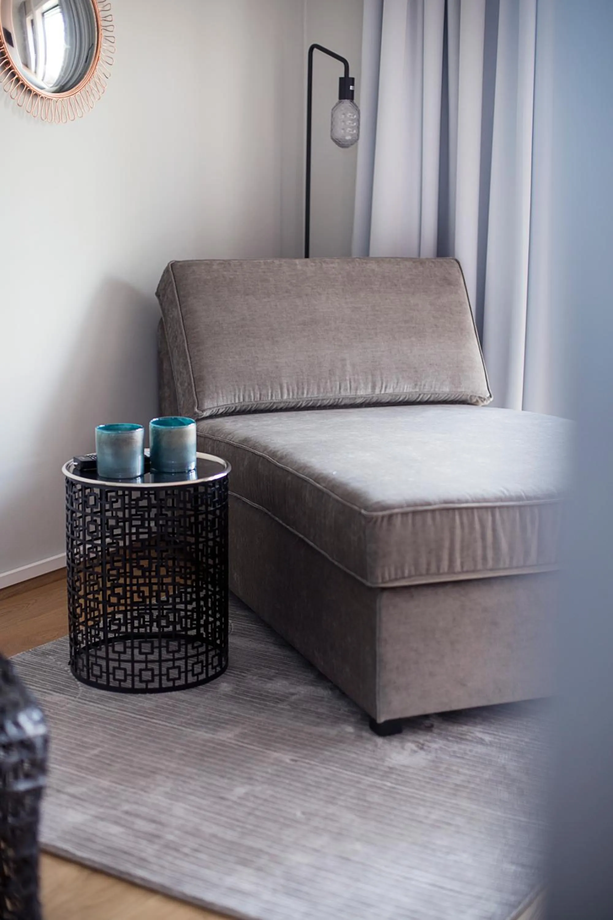 Living room, Bed in Frogner House - Vika