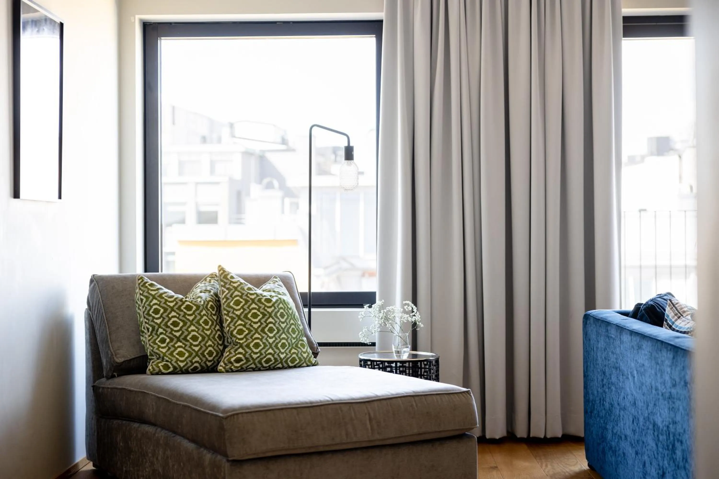 Living room, Bed in Frogner House - Vika