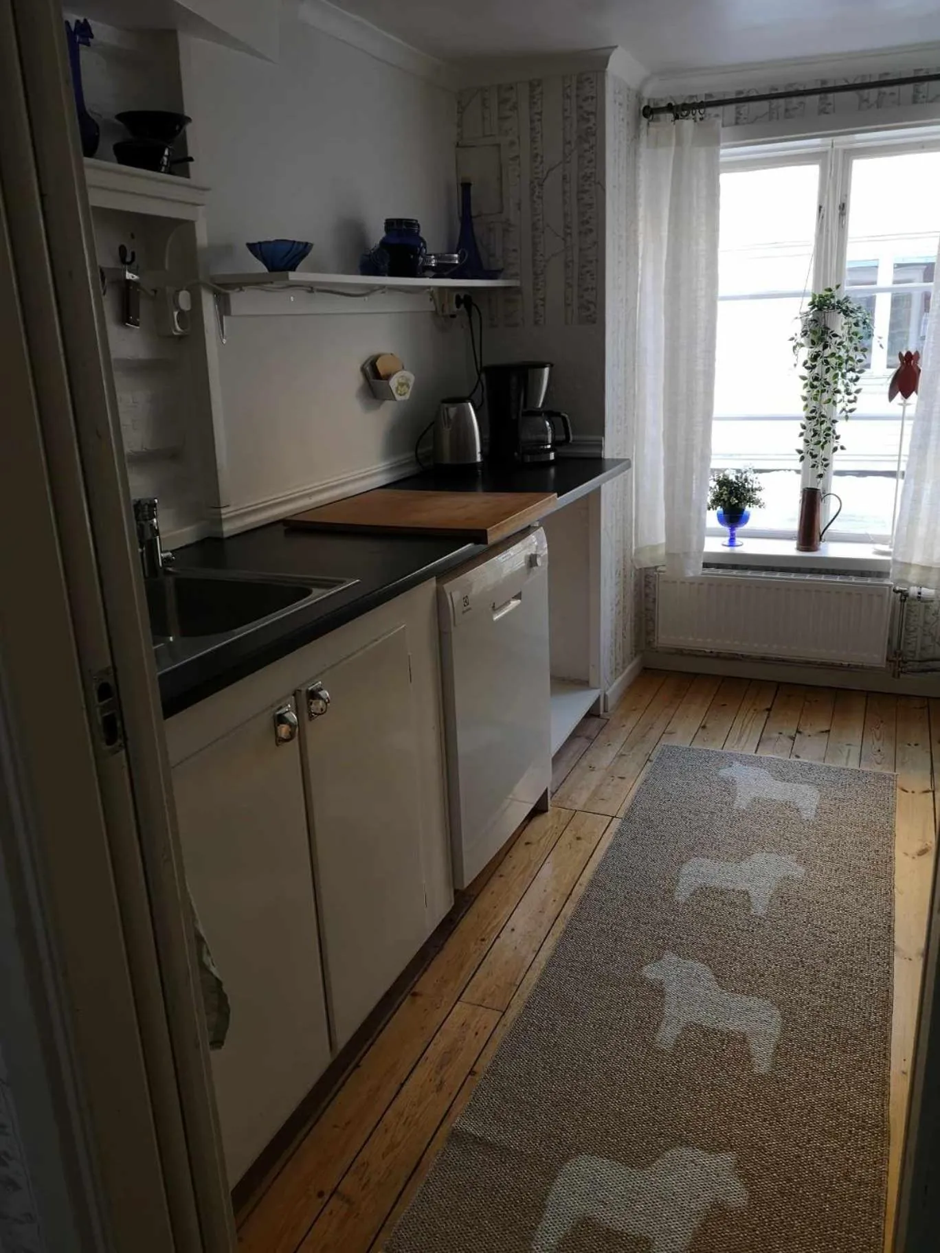 Kitchen or kitchenette in Kopparstugans Bed & Breakfast