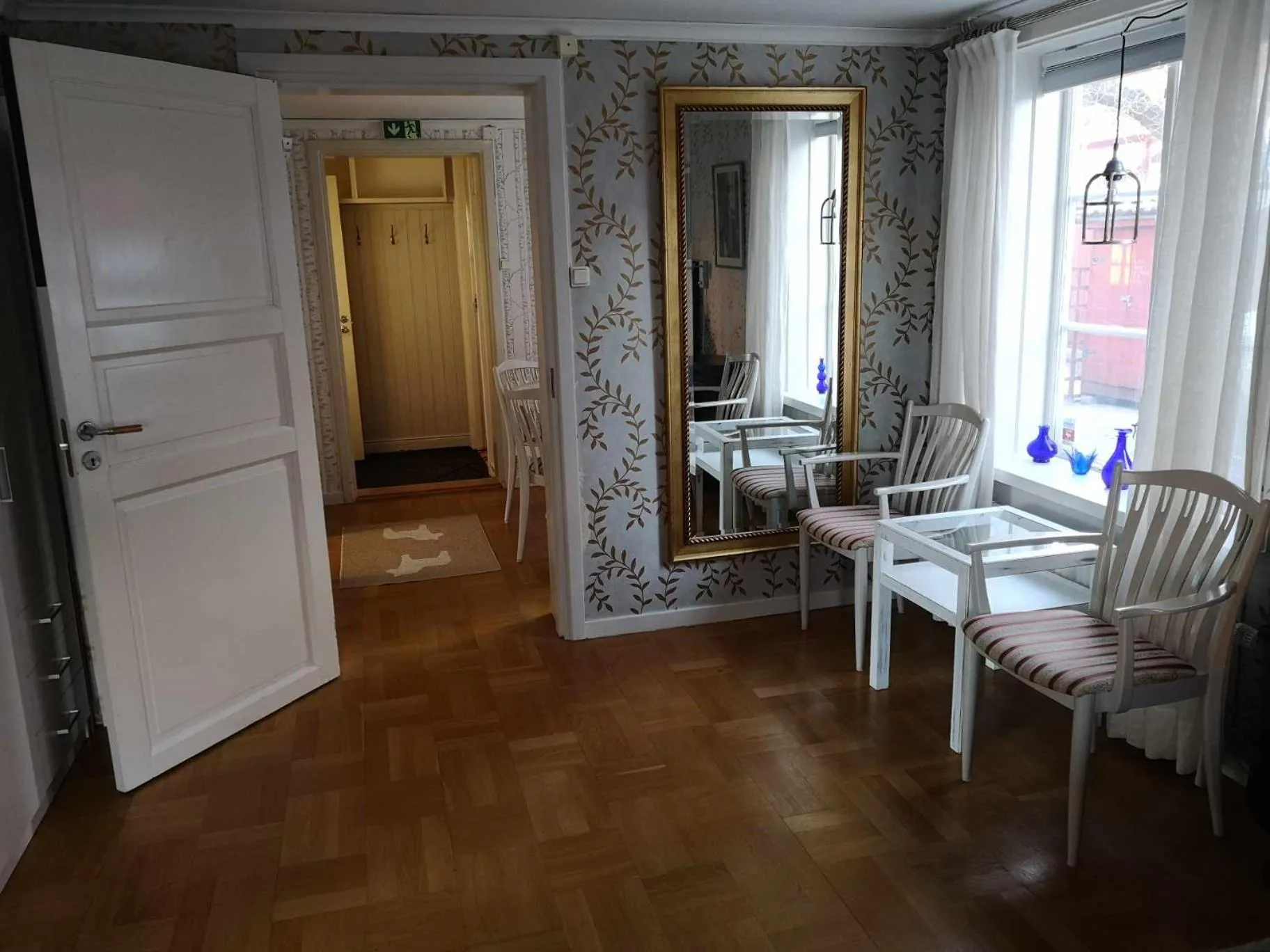 Seating area in Kopparstugans Bed & Breakfast