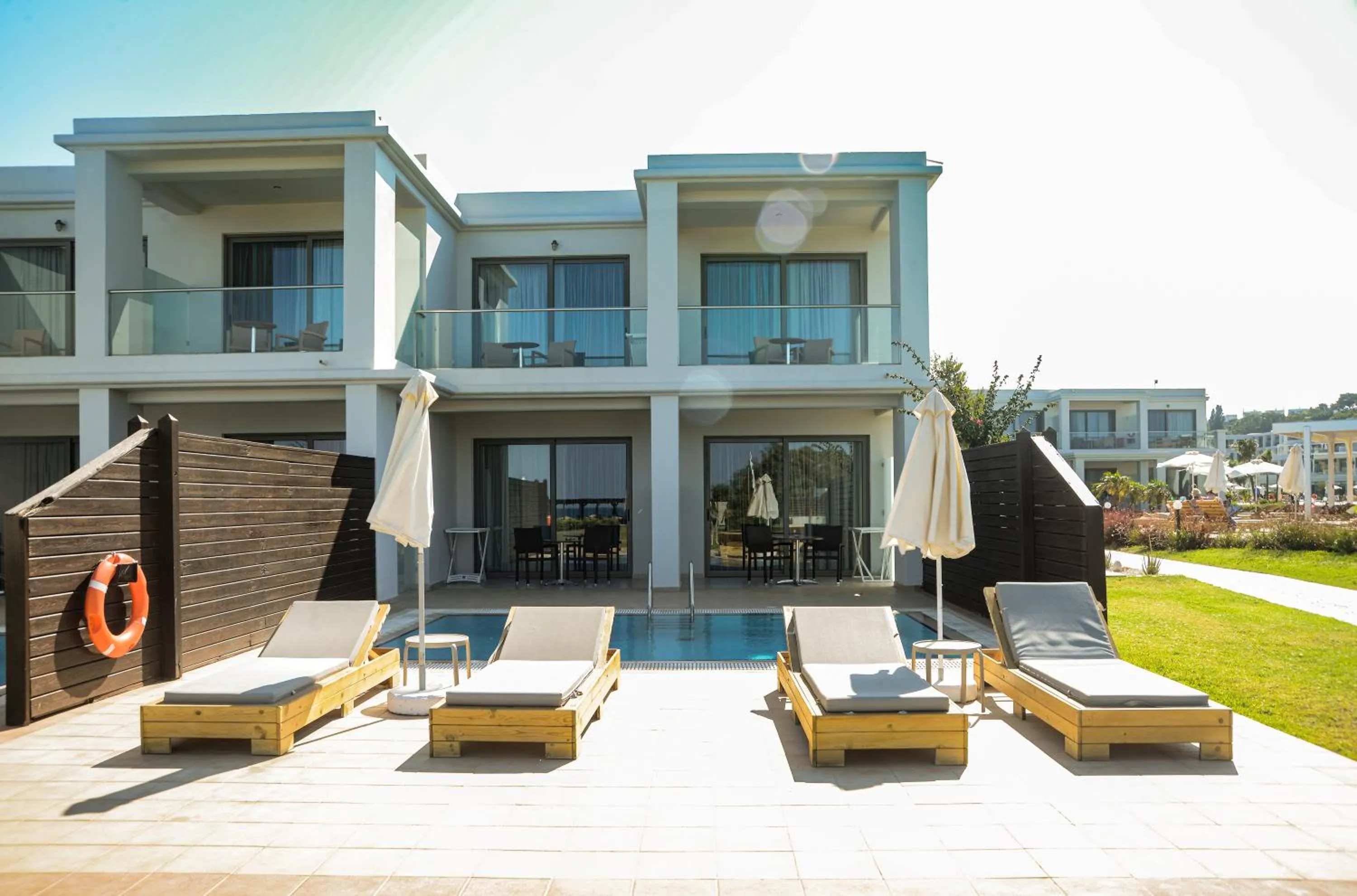 Property building in Asterias Beach Resort