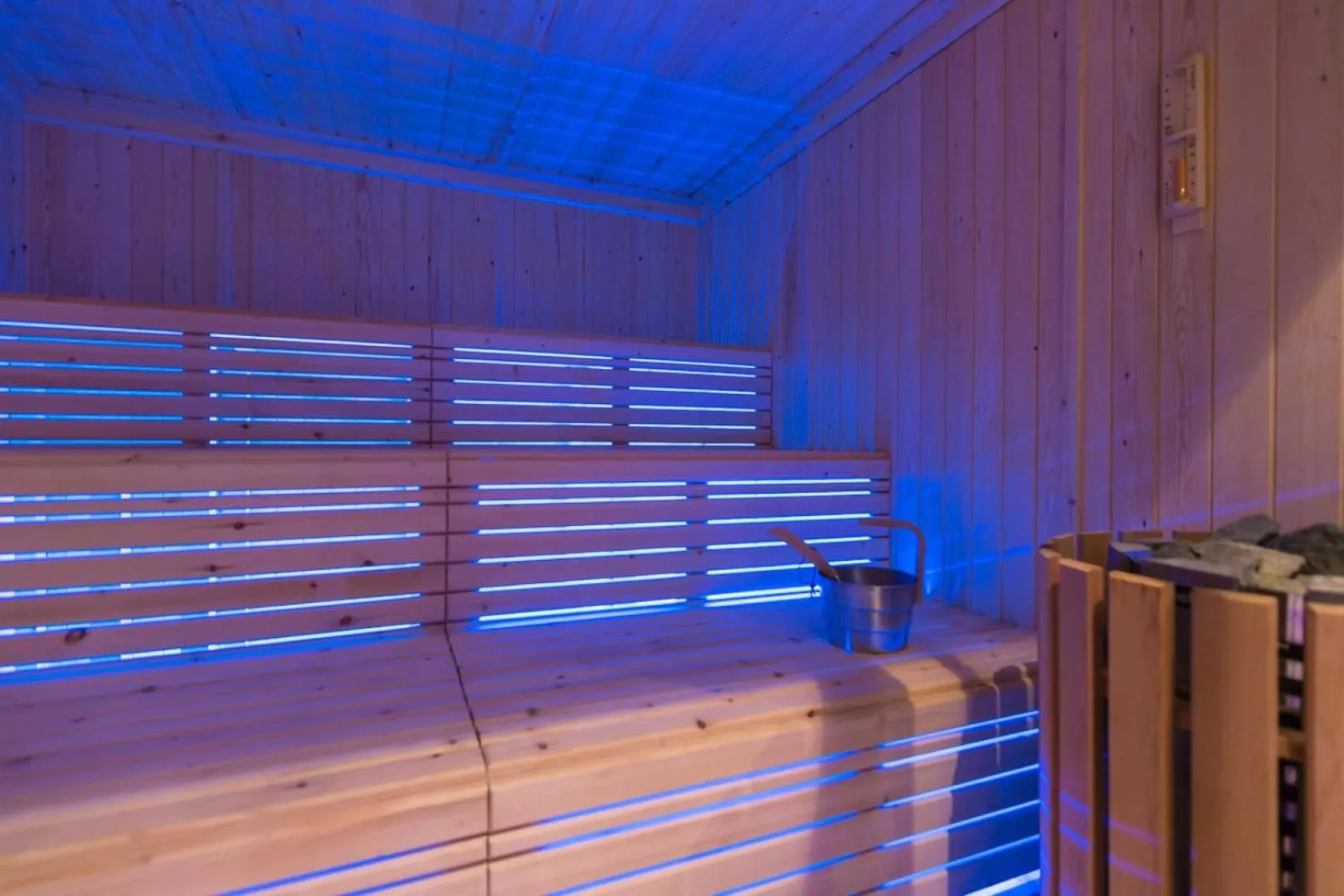 Sauna in Asterias Beach Resort