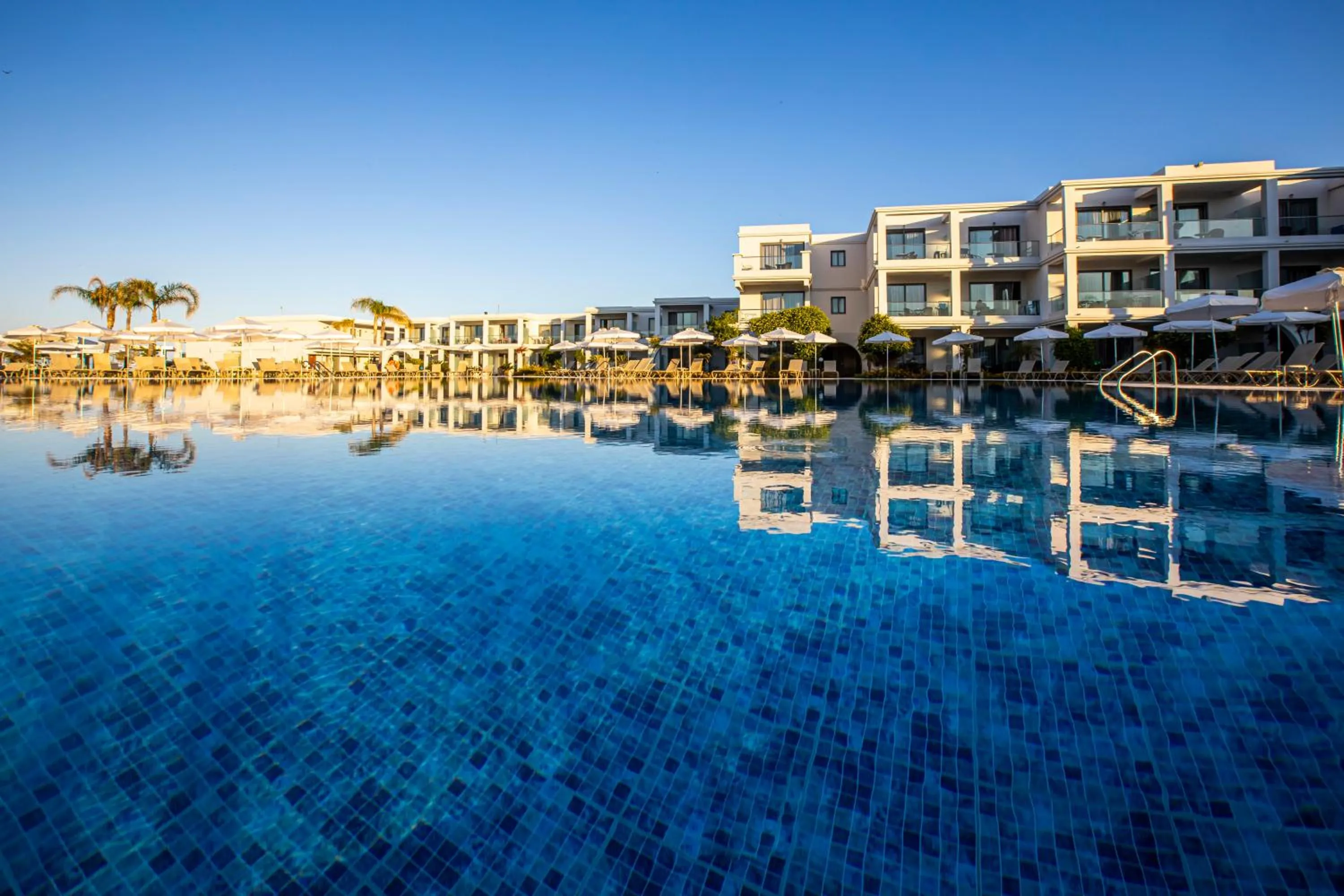 Swimming pool in Asterias Beach Resort